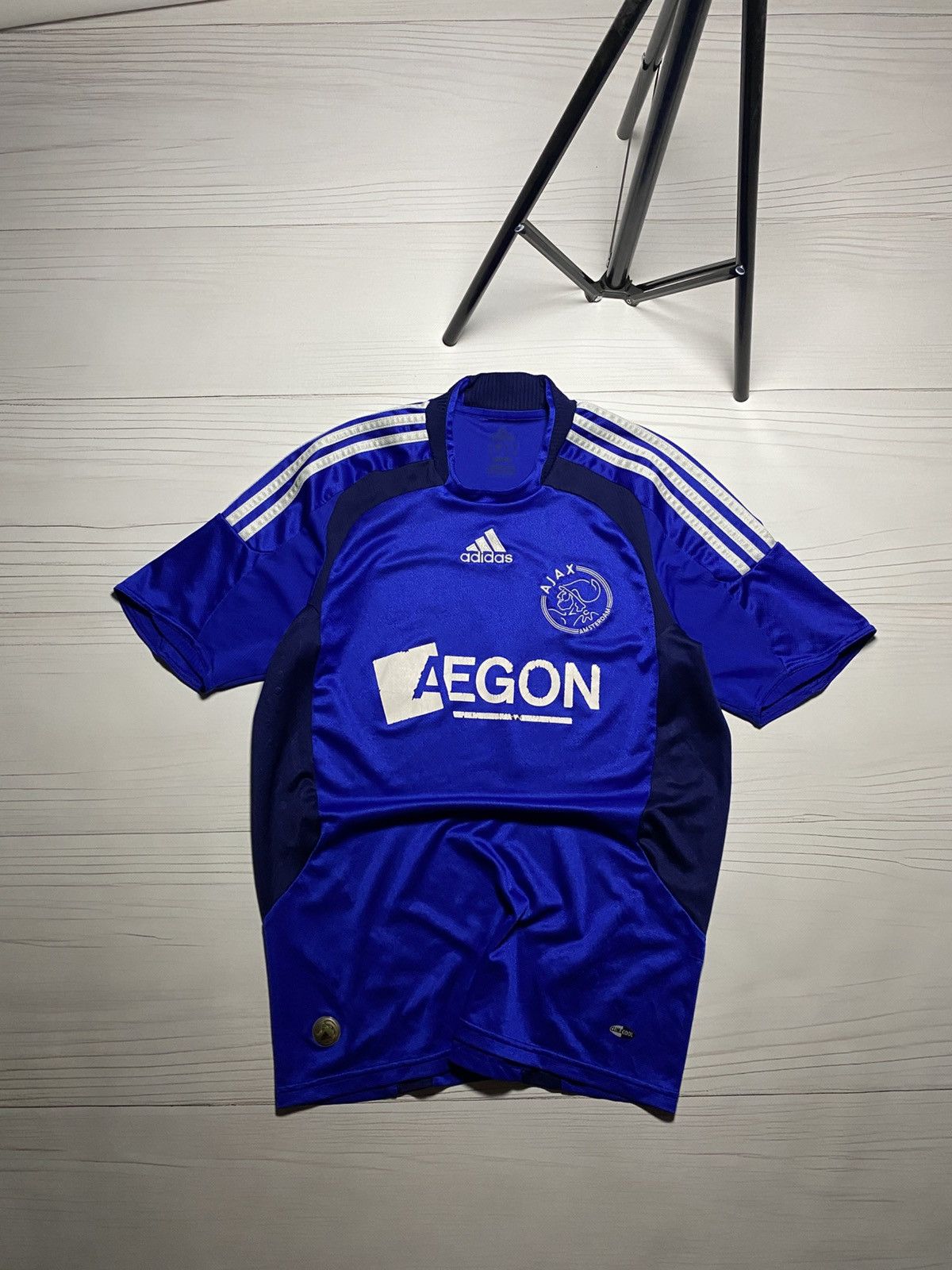 Adidas × Vintage Vintage Ajax 2008-09 Away soccer football y2k t shirt Size US S / EU 44-46 / 1 - 1 Thumbnail
