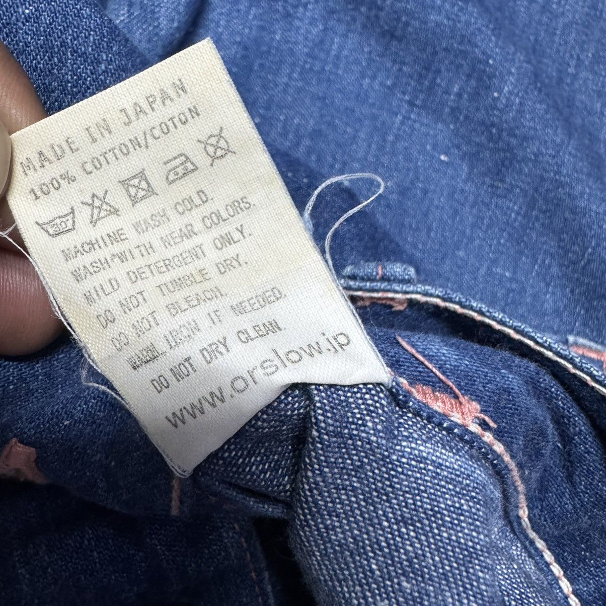 Orslow Orslow US Navy Denim Pants Side Button Size US 30 / EU 46 - 20 Thumbnail
