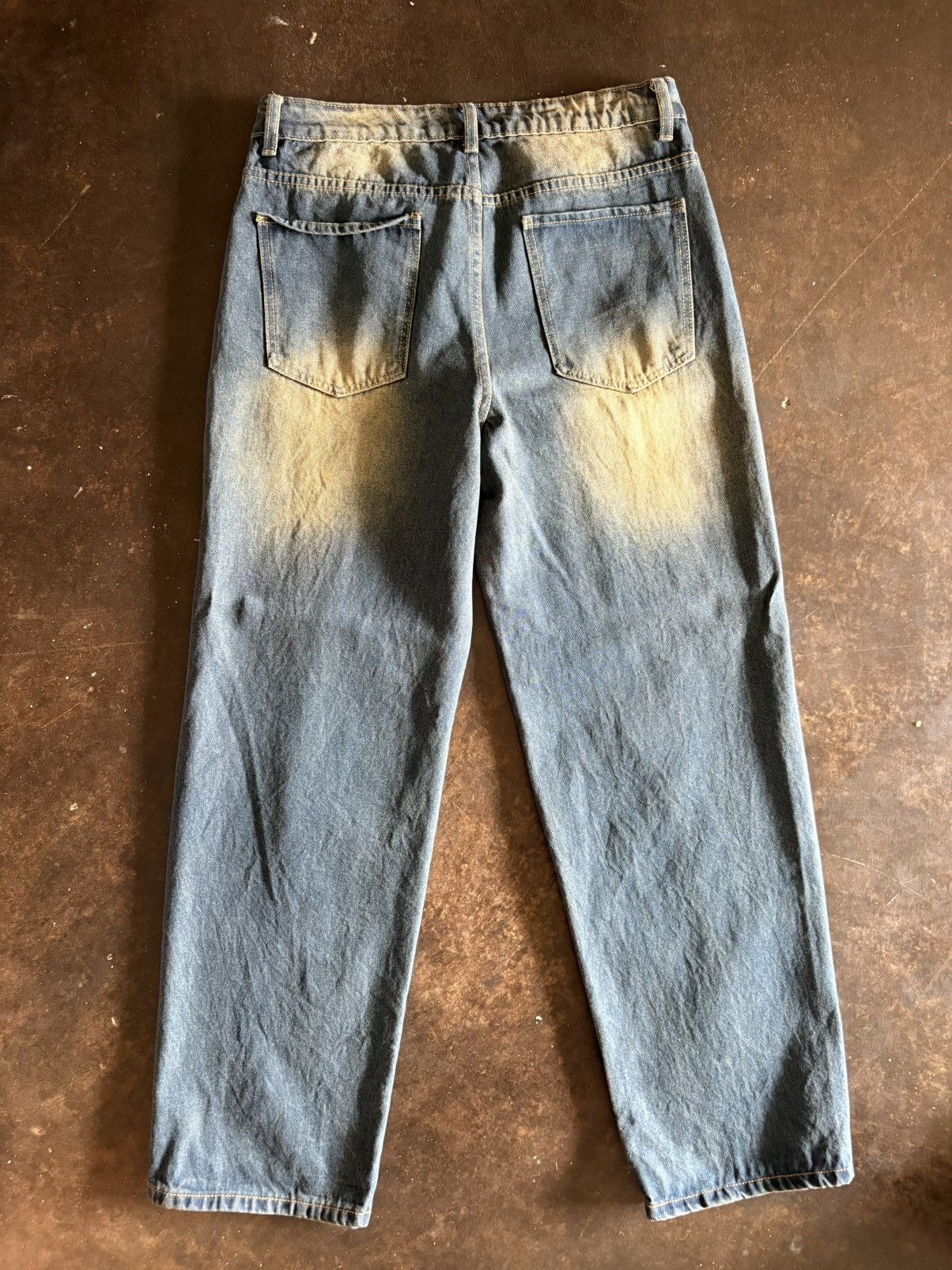 Other Vintage Wash Panel Denim – Workwear Fit Size US 33 - 3 Thumbnail