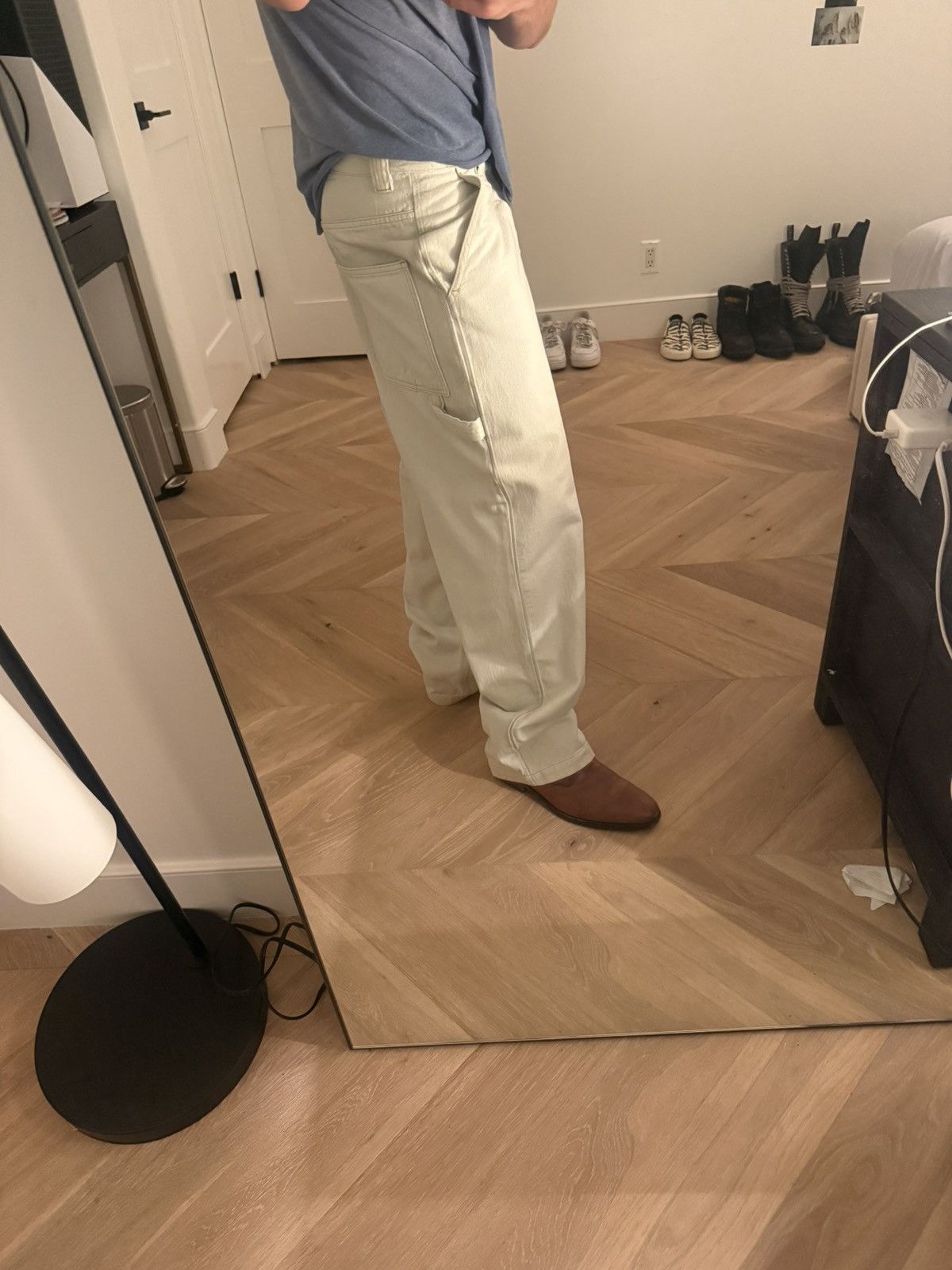 Maison Margiela Maison Margiela White Jeans Size US 30 / EU 46 - 10 Thumbnail