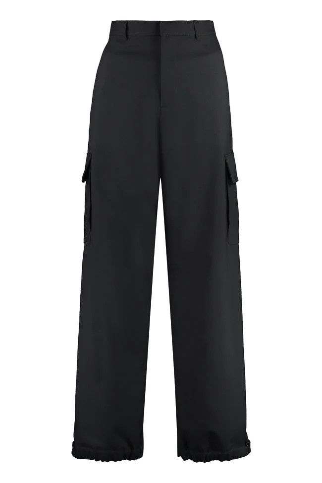 Off-White o1y0225 Cargo Pant in Black Size US 32 / EU 48 - 1 Thumbnail