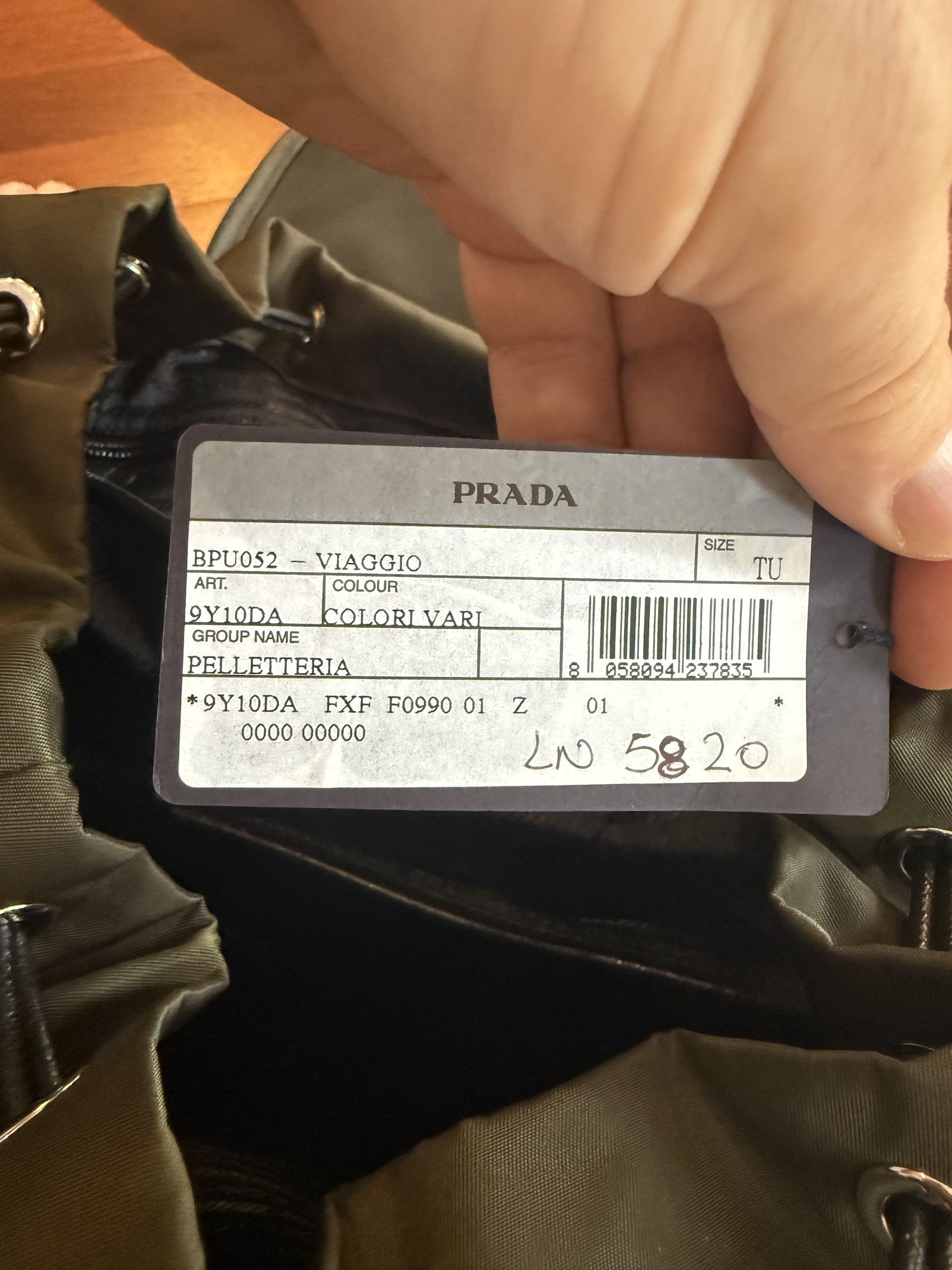 Prada SS'24 Backpack Nylon and Real Fur Size ONE SIZE - 11 Thumbnail