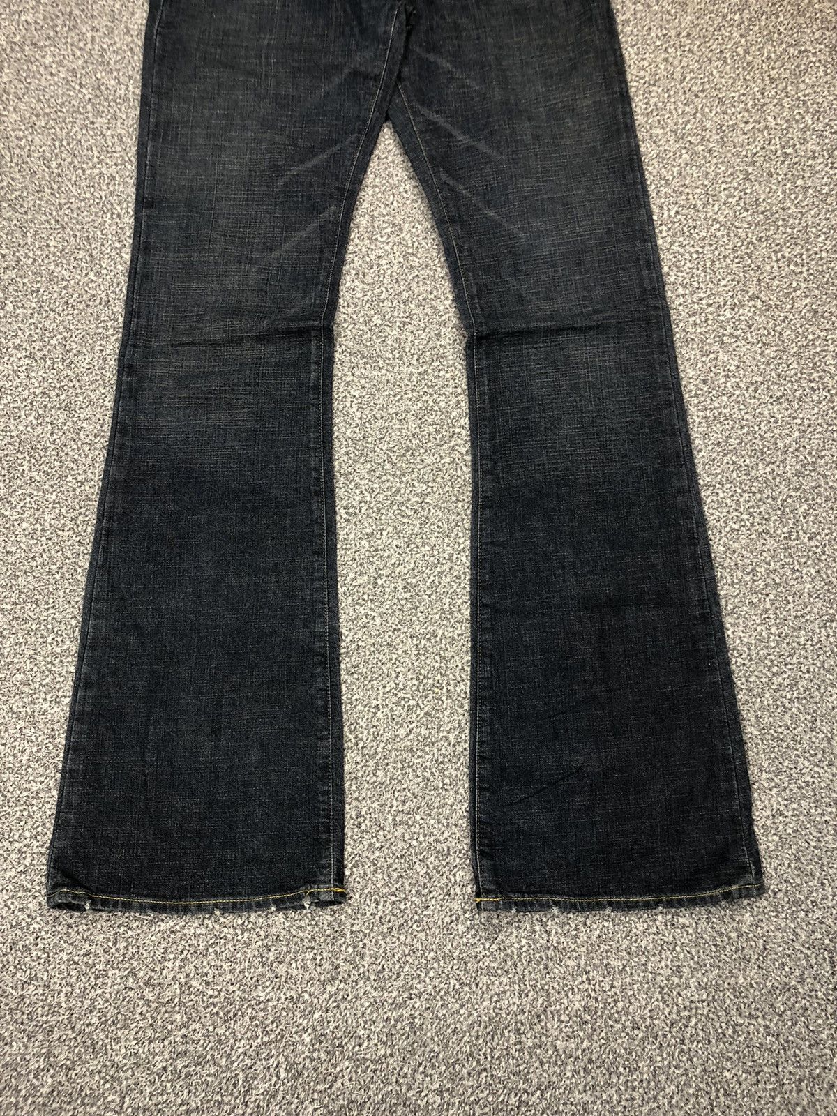 Japanese Brand × Vintage × Von Dutch Vintage Kustommade Von Dutch Flare Jeans Size 30" / US 8 / IT 44 - 9 Thumbnail