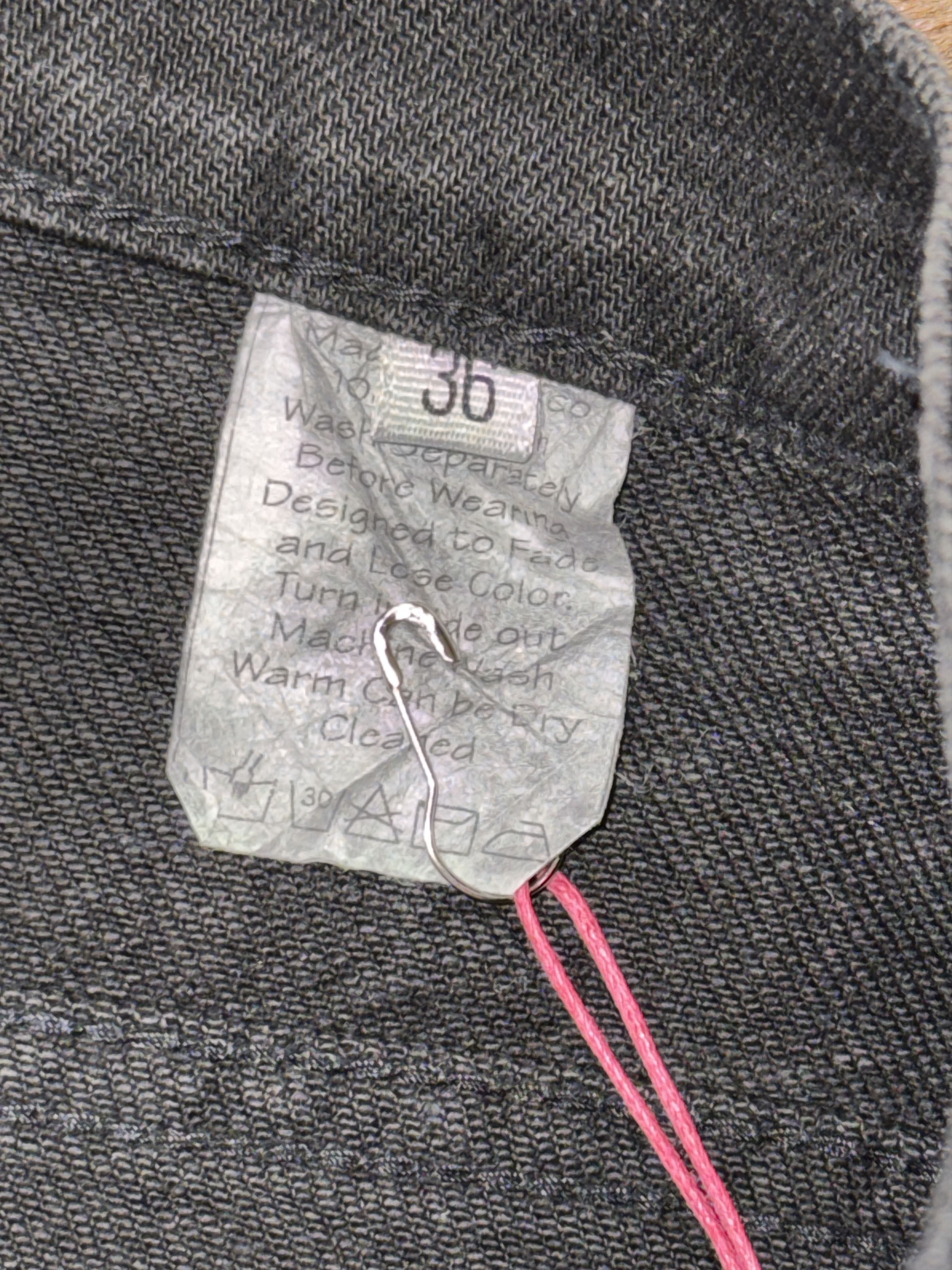 Marithe + Francois Girbaud black baggy jeans - 36