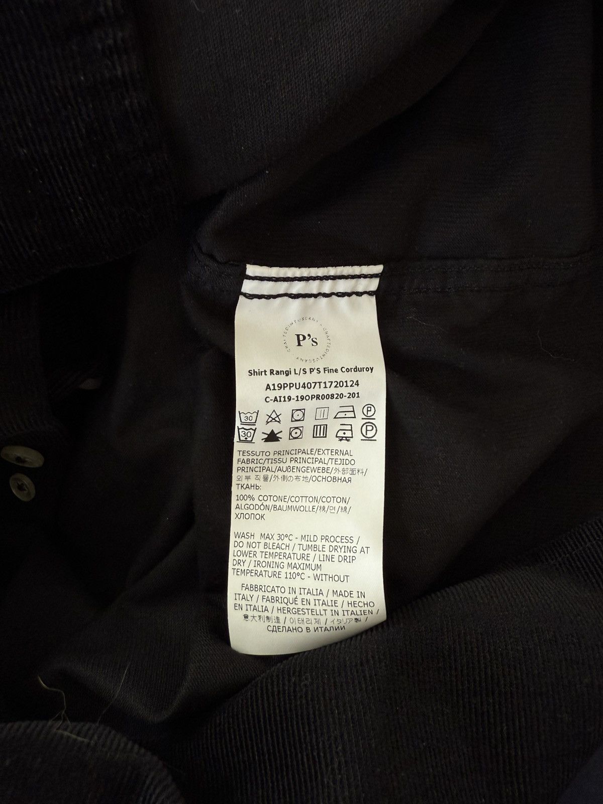 President's President’s Camp-Collar Cotton-Corduroy Overshirt Size US M / EU 48-50 / 2 - 4 Thumbnail