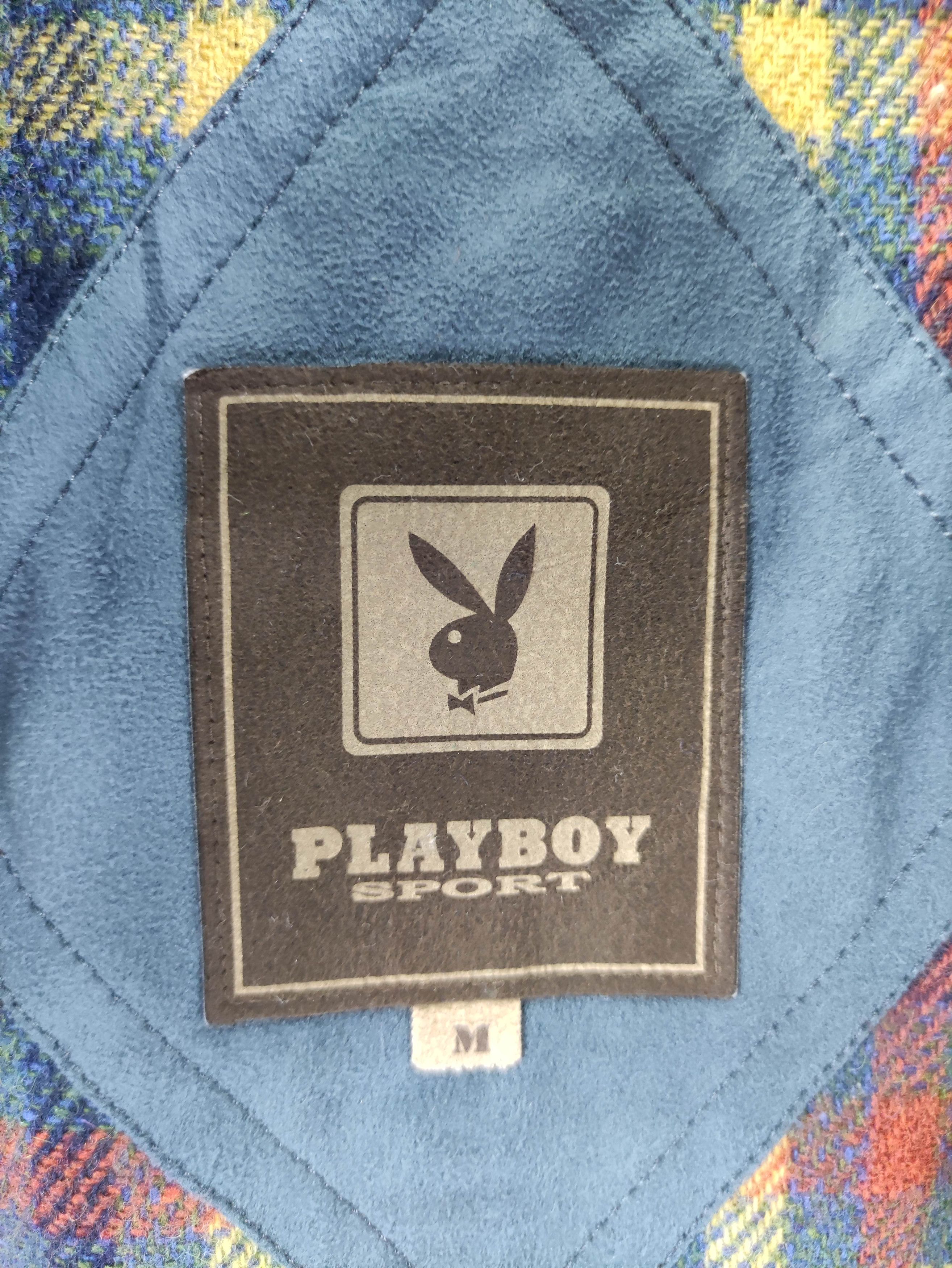 Playboy Vintage PlayBoy Sports Casual Jacket Zipper With Hoodie Size US L / EU 52-54 / 3 - 5 Thumbnail