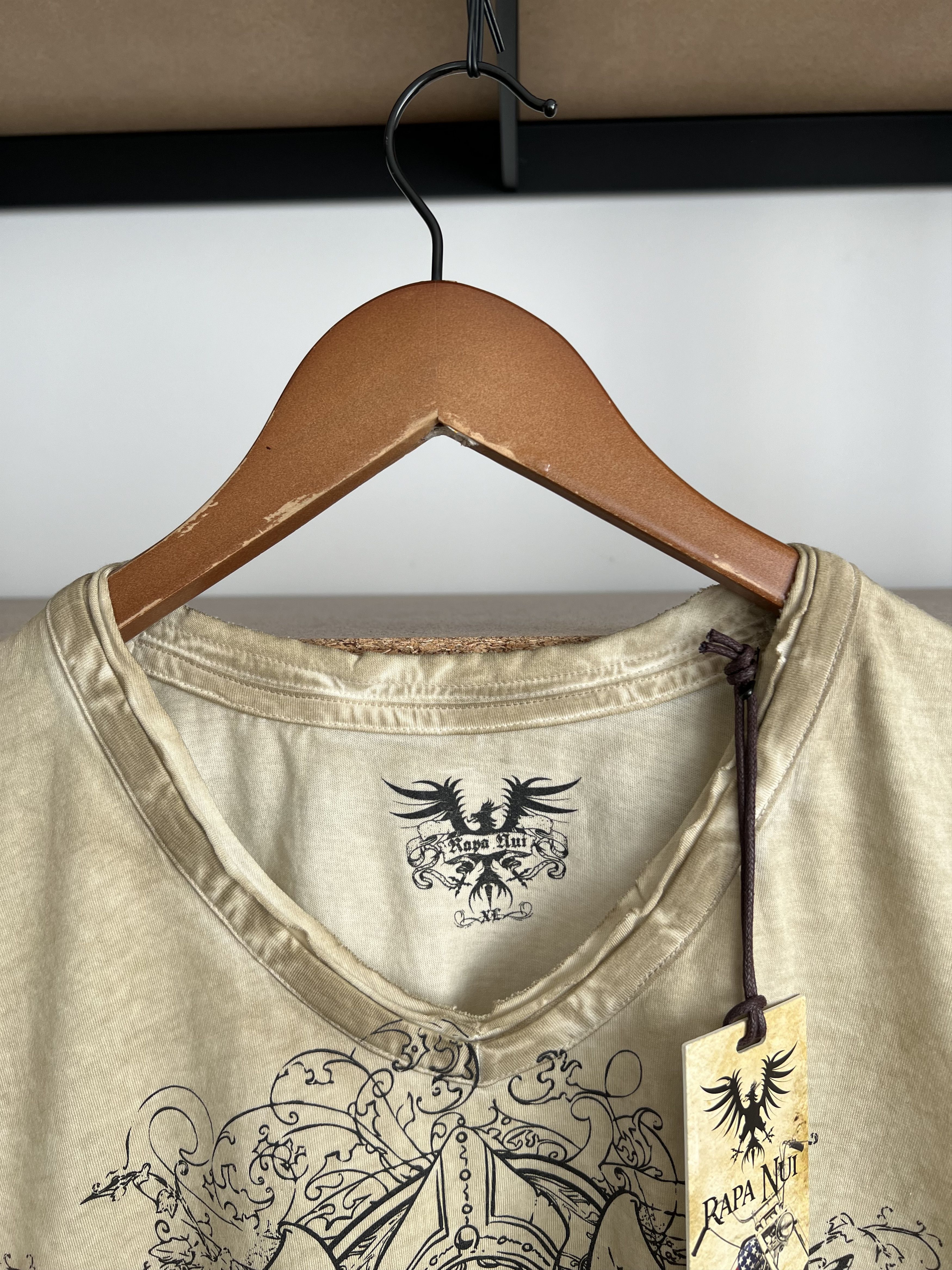 Affliction Affliction Style Rapa Nui Eagle Skull Y2K T-shirt Size US XL / EU 56 / 4 - 12 Thumbnail