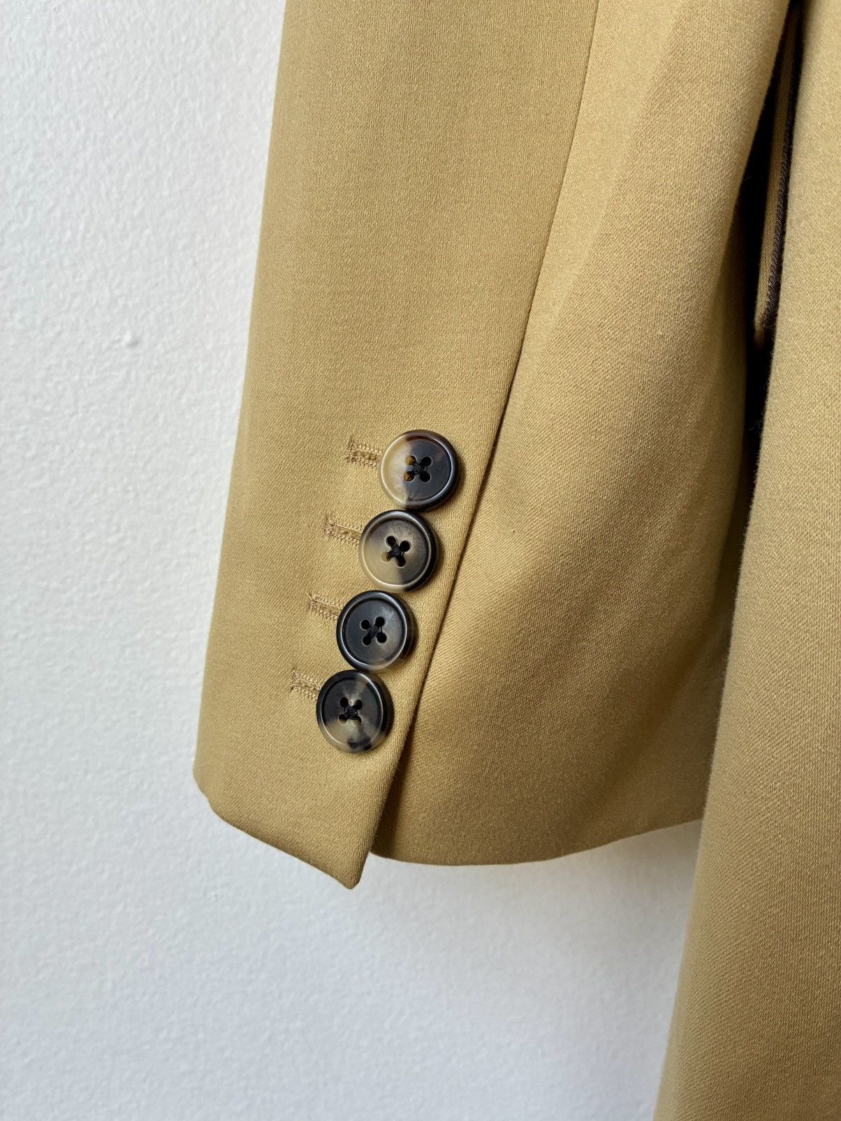 Dries Van Noten Dries Van Noten Runway AW2021 Khaki Blazer Size US M / EU 48-50 / 2 - 14 Thumbnail