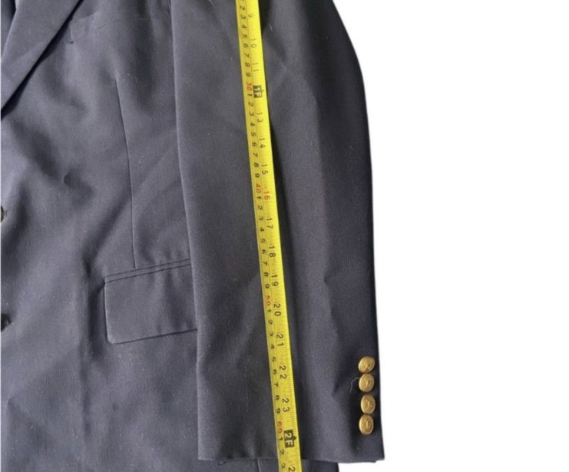 Polo Ralph Lauren Polo University Ralph Lauren Navy Gold Button blazer Men 36 Size 38R - 6 Thumbnail