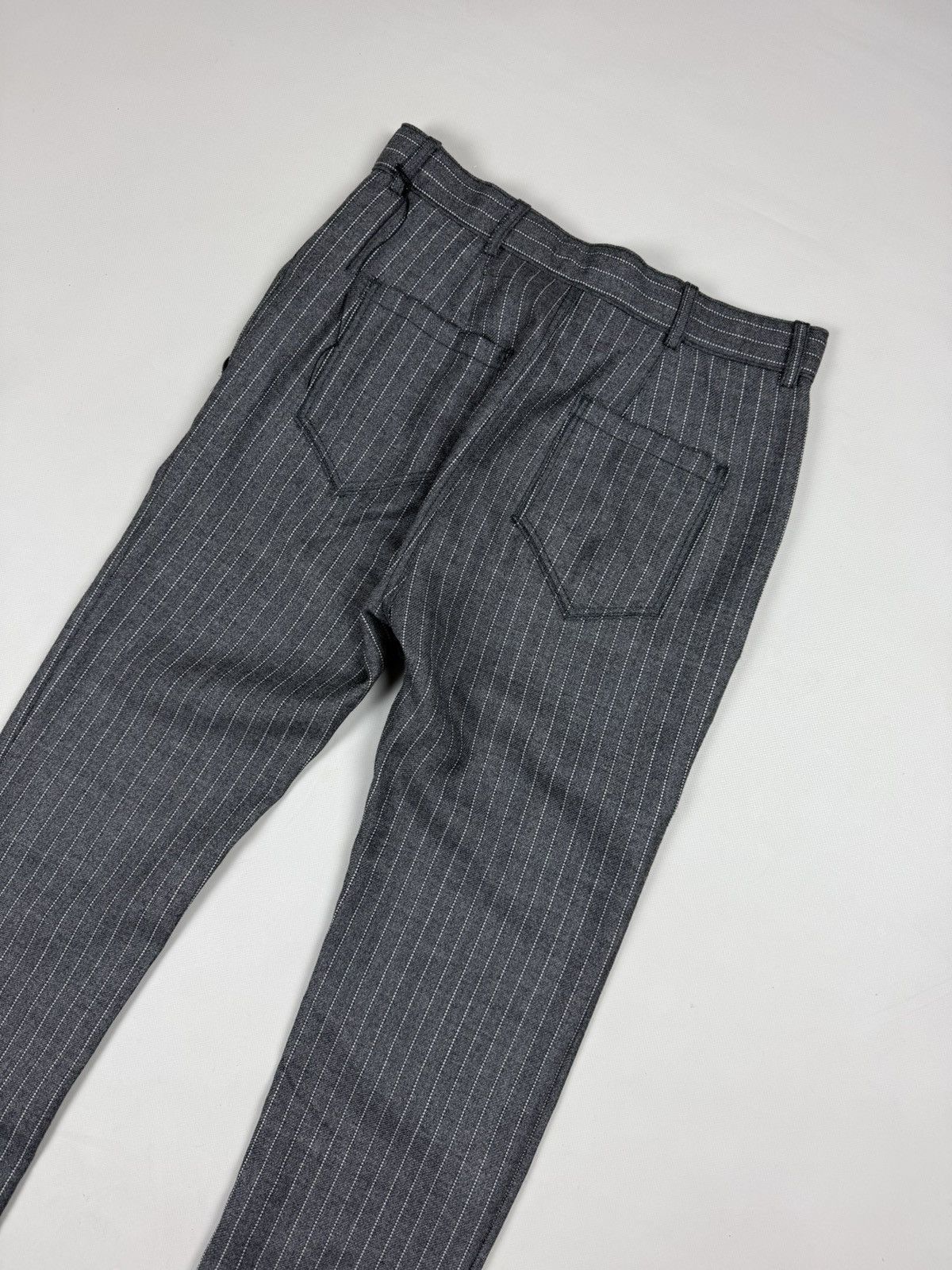 Haider Ackermann Haider Ackermann Ladies Striped Wool Dress Pants Trousers Size 25" / US 0 / IT 36 - 17 Thumbnail