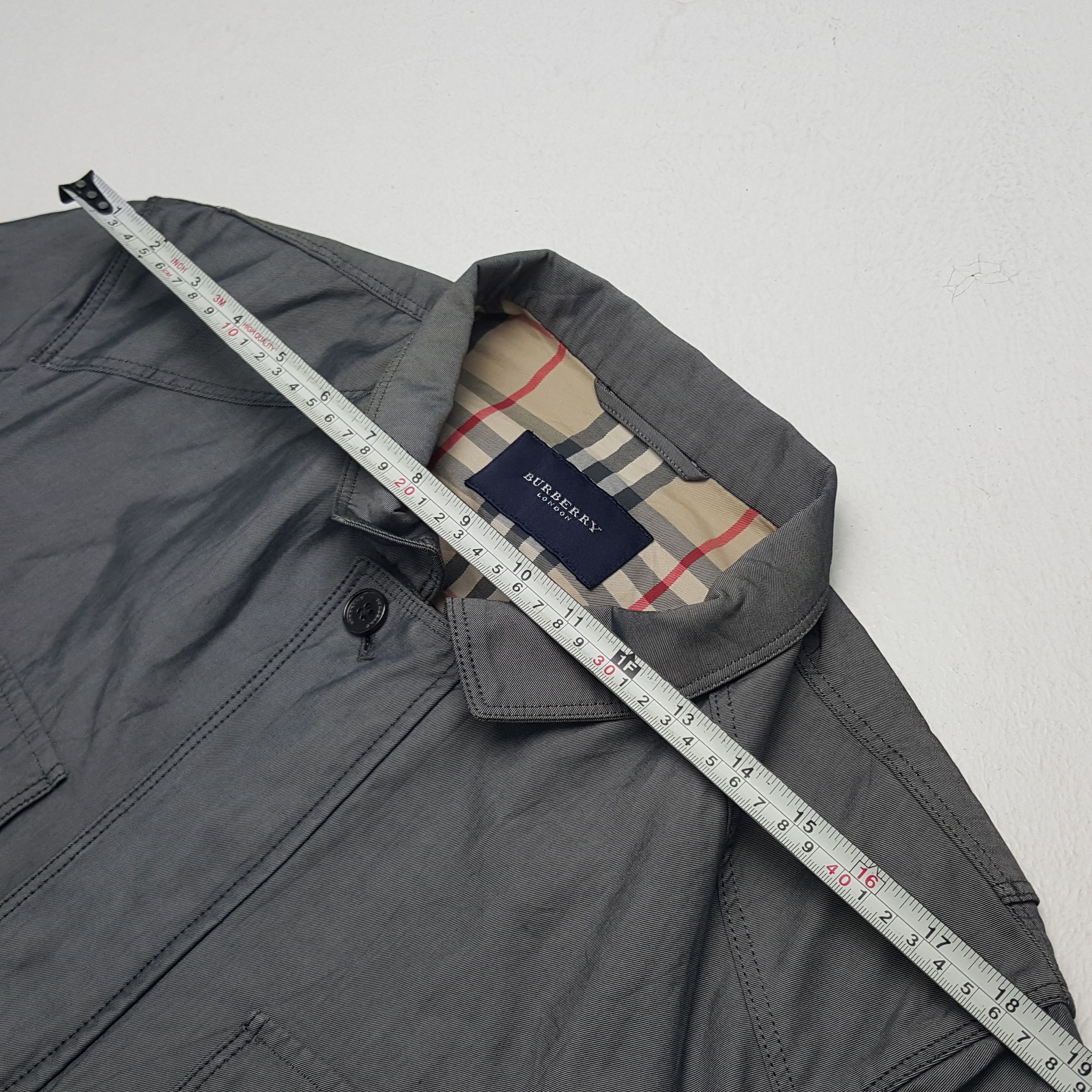 Burberry × Vintage Vintage Burberry London Nova Check Designer Jacket Size US M / EU 48-50 / 2 - 12 Thumbnail