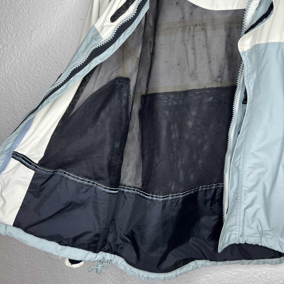 Nike × Nike ACG × Vintage Vintage Nike ACG Jacket Winter Ski Stormfit Blue White Logo Size US M / EU 48-50 / 2 - 6 Thumbnail