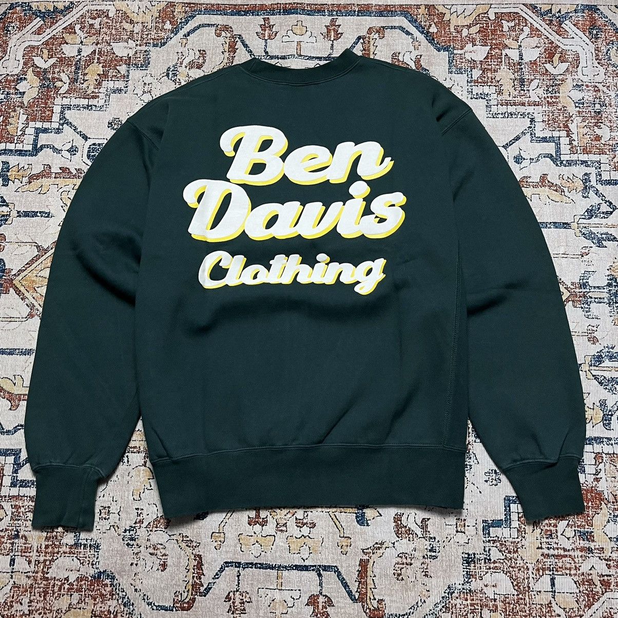 Ben Davis Sweatshirts Ben Davis Full Print Dark Green Size US M / EU 48-50 / 2 - 2 Thumbnail