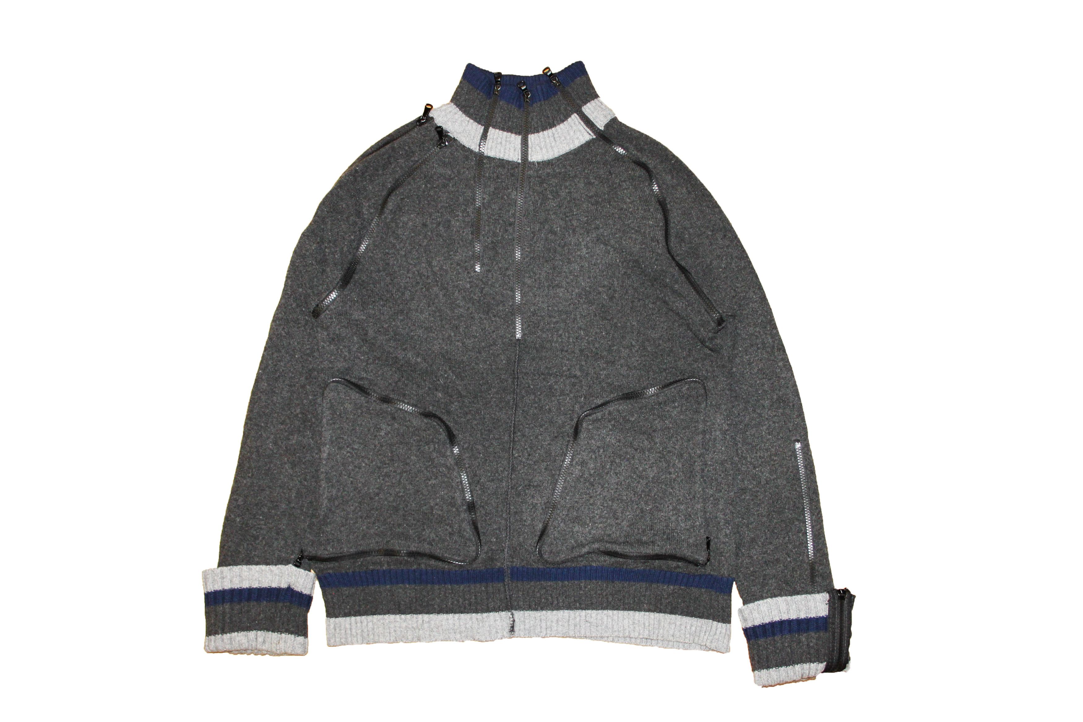 Dolce & Gabbana Dolce Gabbana Multi Zip Knit Sweater Size US M / EU 48-50 / 2 - 1 Thumbnail