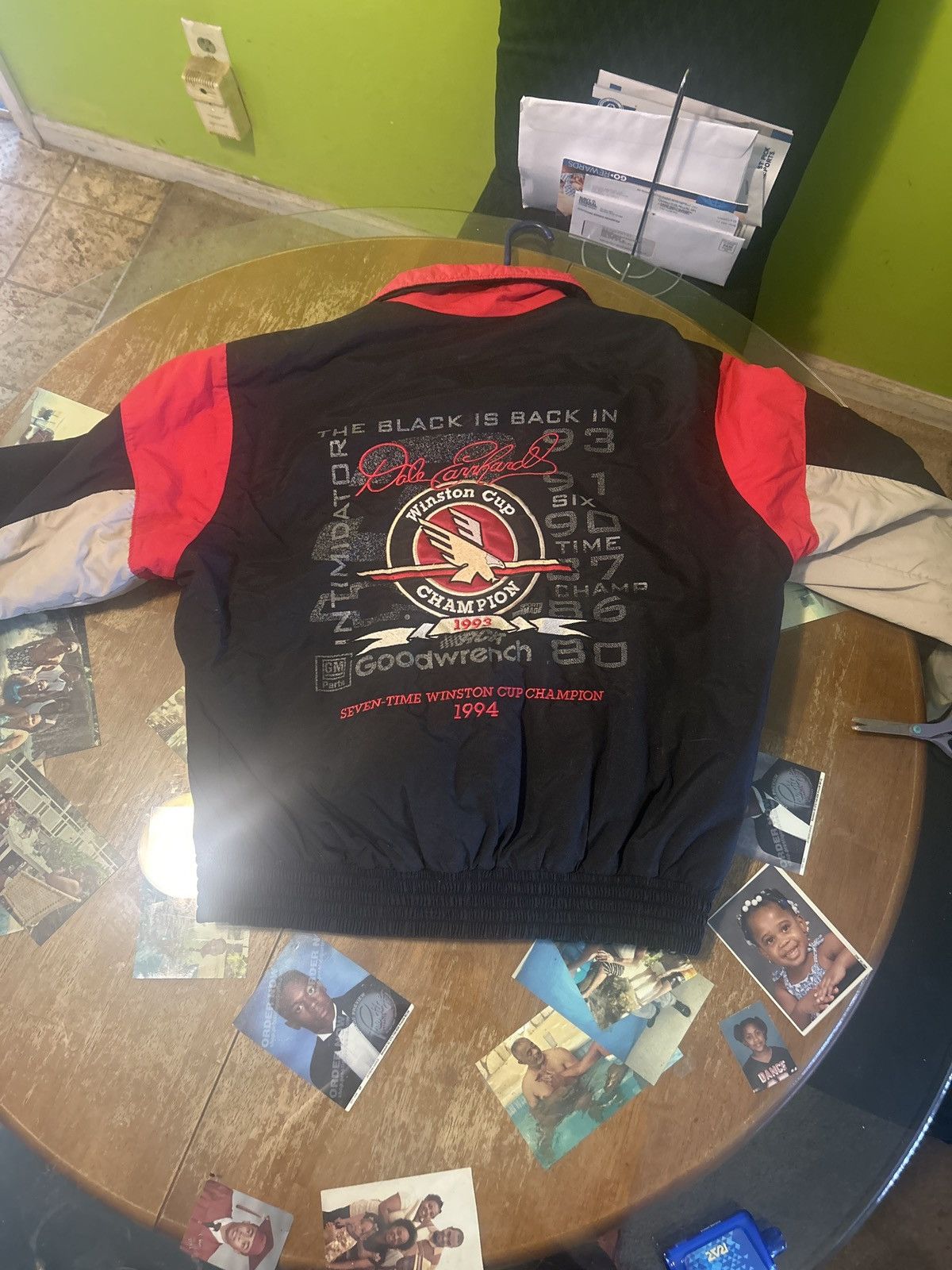 NASCAR 1994 Winston Cup Championship Dale Earnhardt Sr. Bomber Size US L / EU 52-54 / 3 - 2 Thumbnail