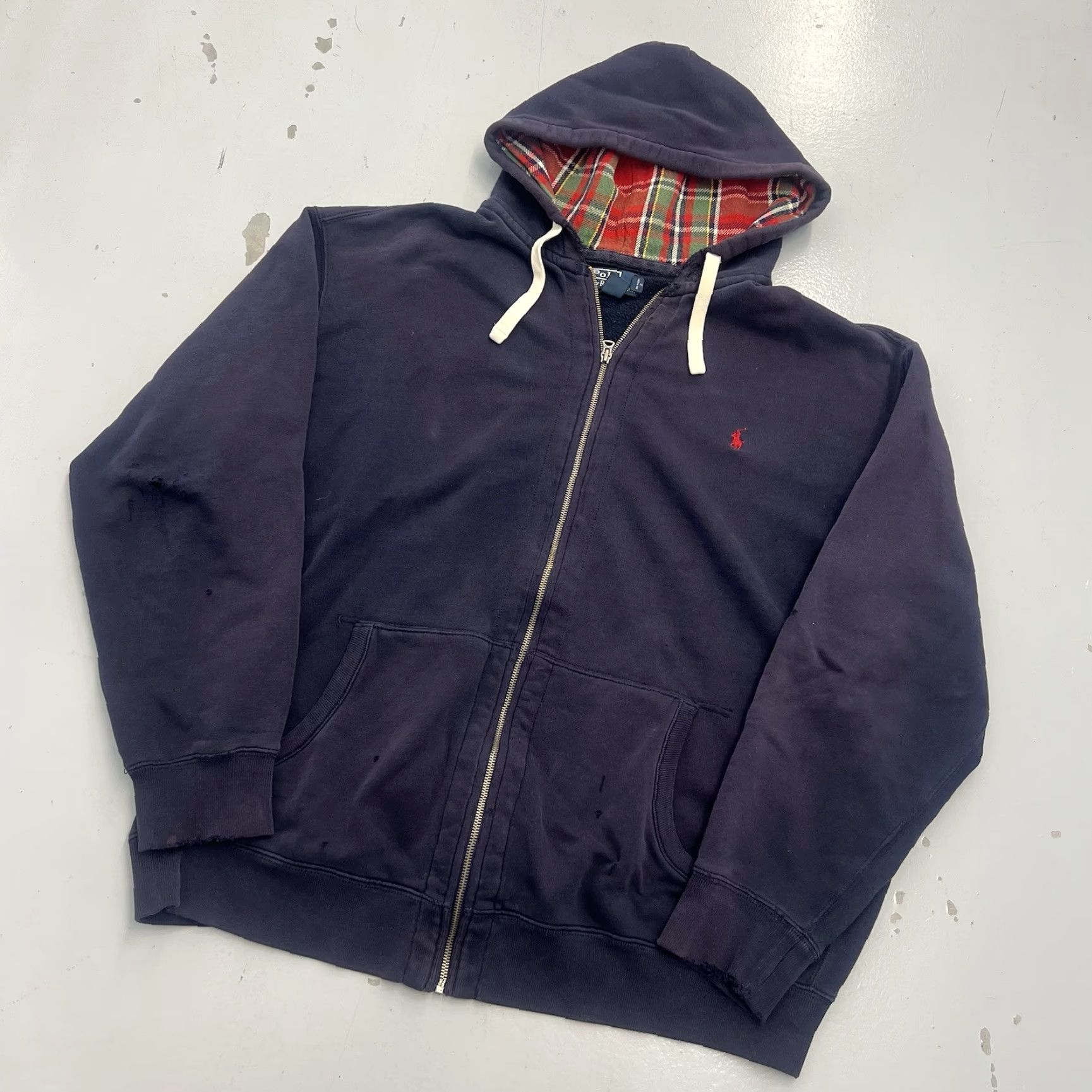 トップス 90s POLO by RL pullover flannel shirt Polo Ralph Lauren Plaid Wool Blend Polo 1993 ATHL | Depop