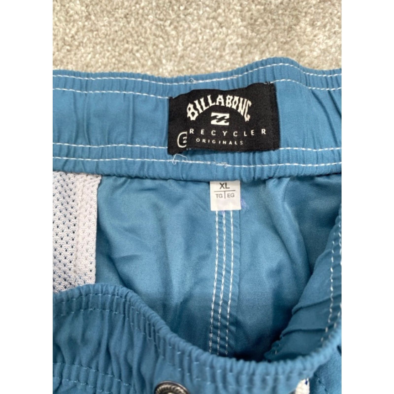 Billabong Billabong Recycler Swim Board Shorts Mens XL Blue Surf Swim Board Shorts Billabong XL Blue Surf 80s? Size US 36 / EU 52 - 3 Thumbnail