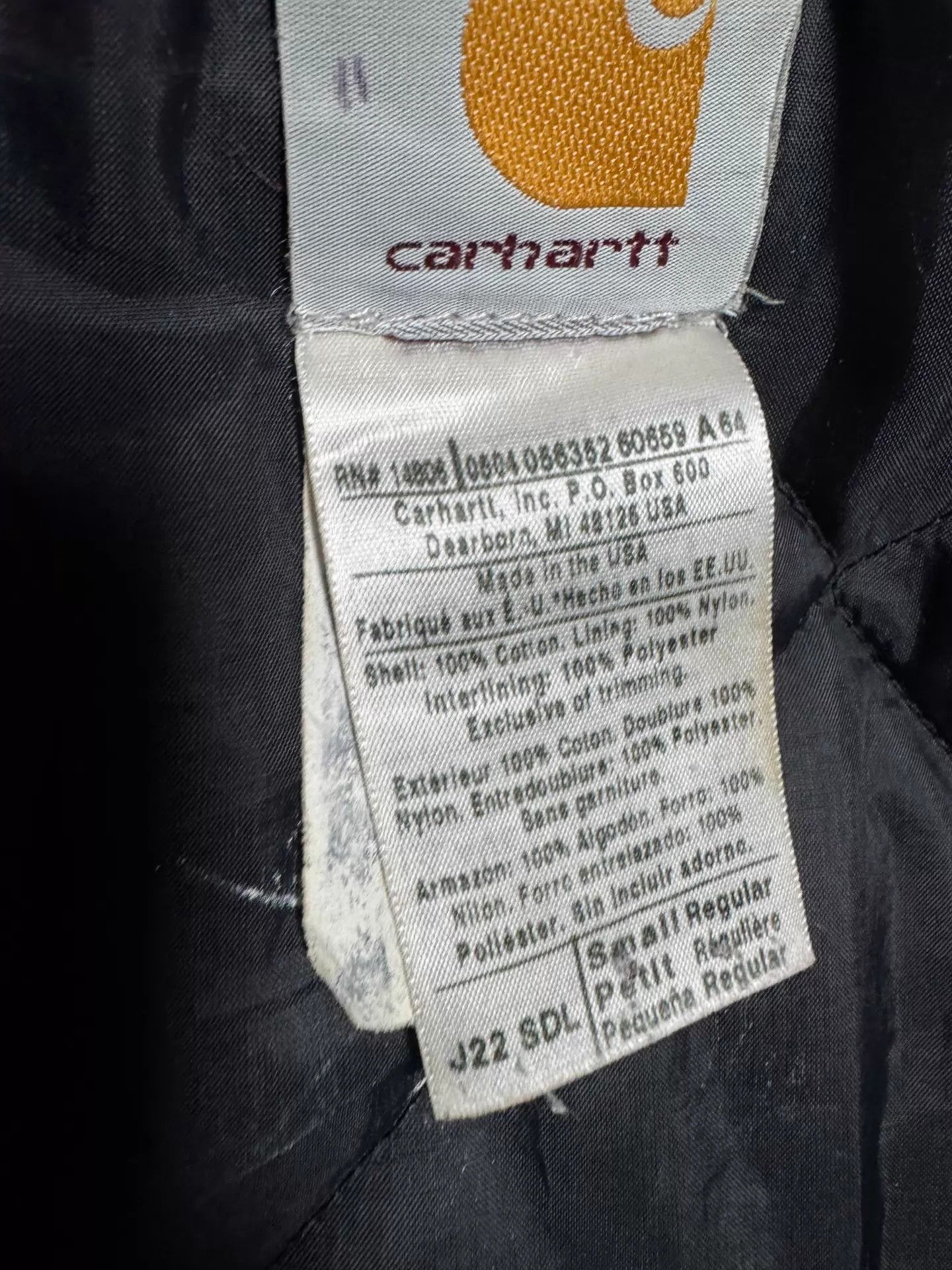 Carhartt Vintage Carhartt J22 Sand Small Jacket Size US S / EU 44-46 / 1 - 8 Thumbnail
