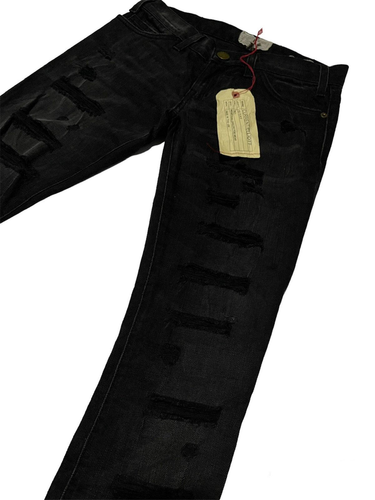Current/Elliot 🔥NOS🔥Current/Elliott Distressed Skinny Jeans Size 29" - 3 Thumbnail