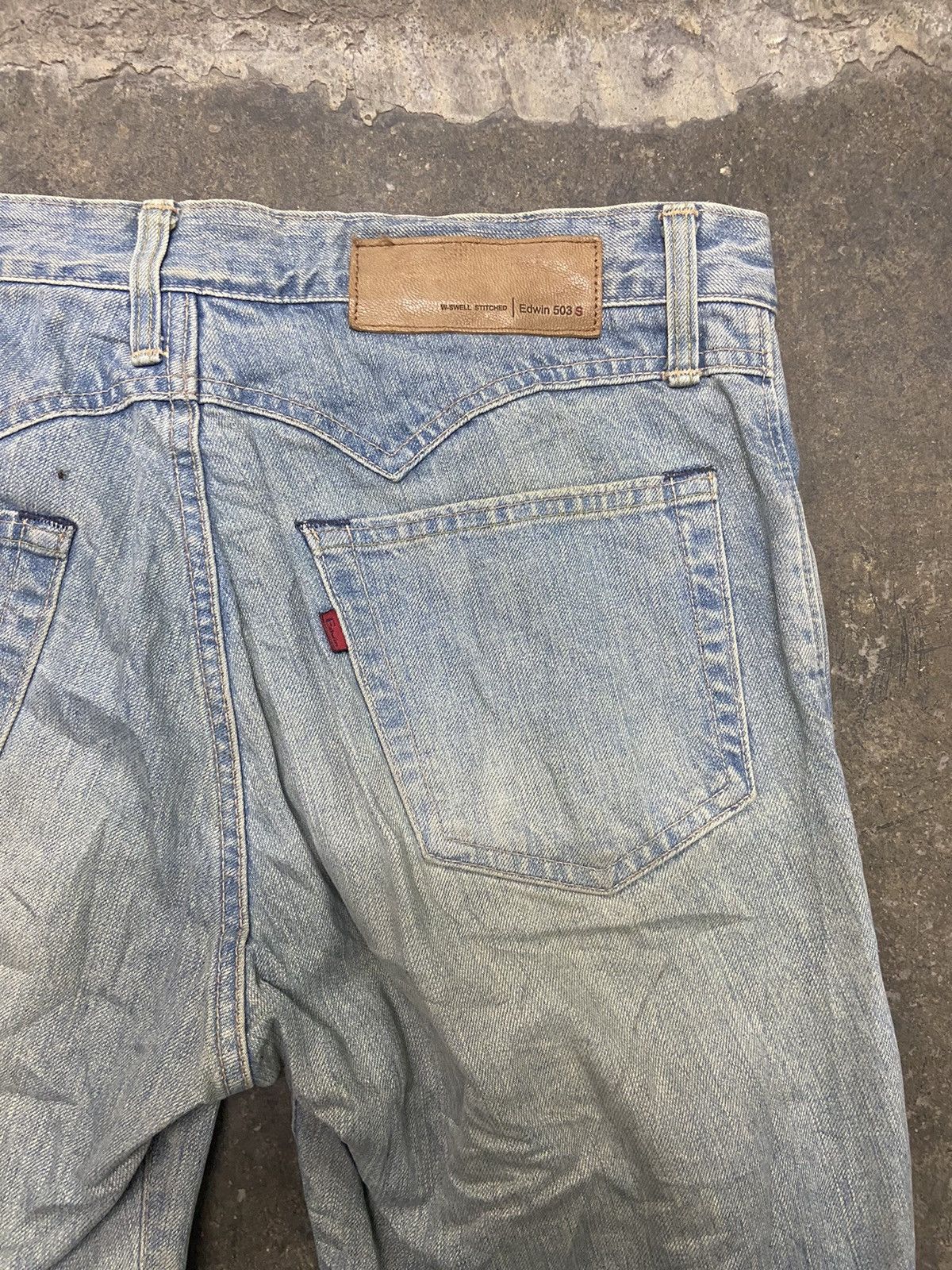 Edwin × If Six Was Nine Edwin jeans 503S washed blue Size US 33 - 5 Thumbnail