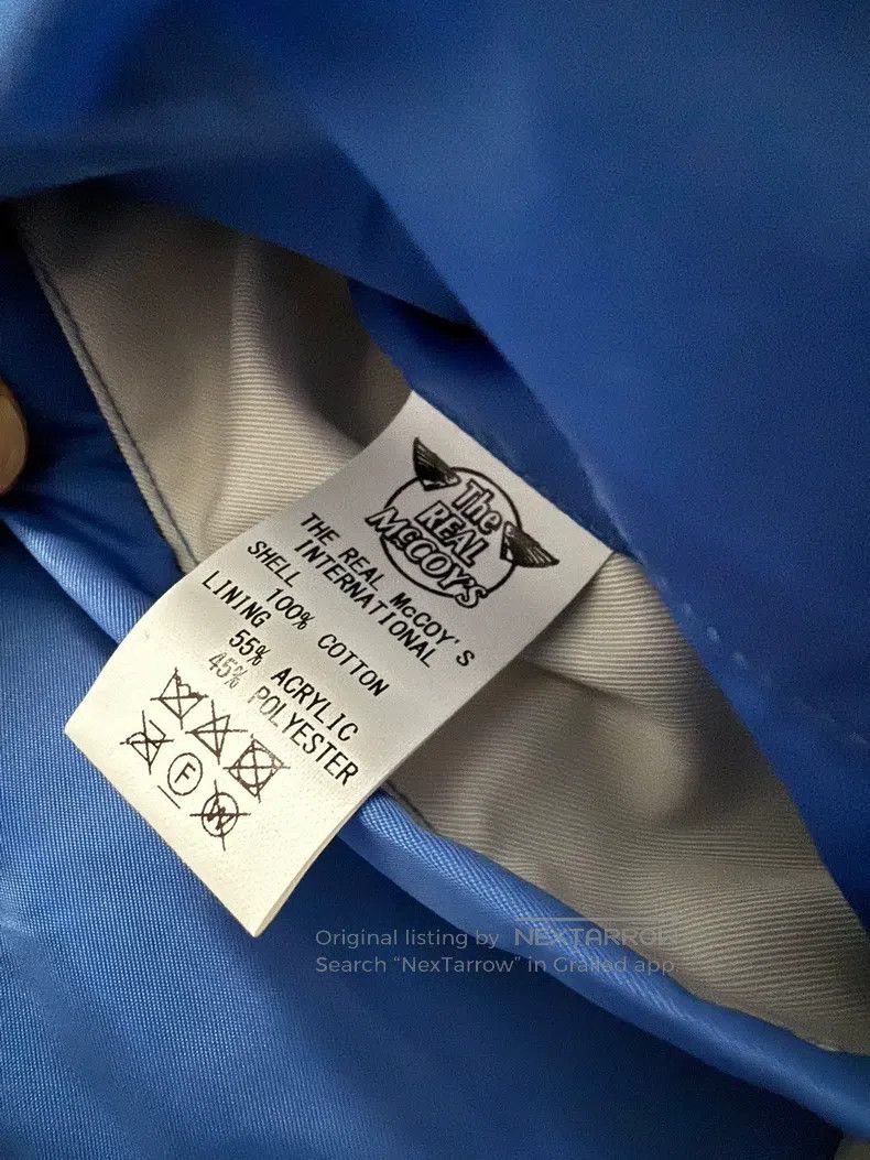 The Real McCoy's The Real McCoys Fleece and thickened cotton coach jacket Size US M / EU 48-50 / 2 - 8 Thumbnail