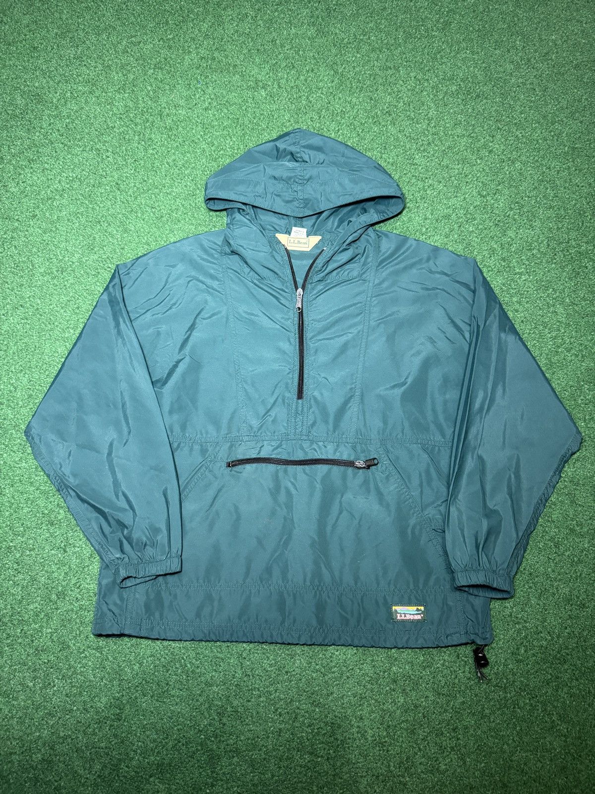 L.L. Bean LL Bean Anorak 1/2 Zip Vintage Medium Windbreaker Jacket Size US M / EU 48-50 / 2 - 1 Thumbnail