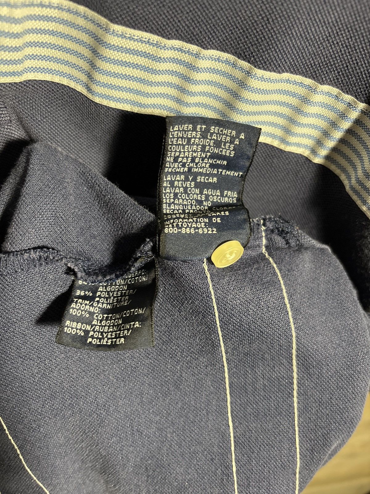 Tommy Hilfiger Y2K Blue Golfer polo shirt vintage prep style(small) Size US S / EU 44-46 / 1 - 3 Thumbnail