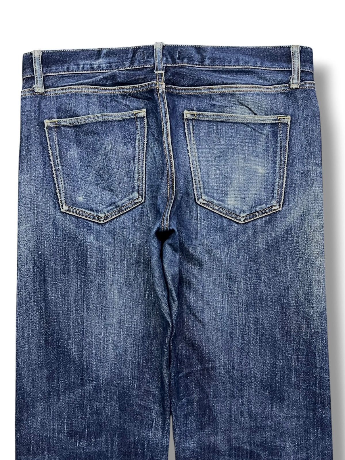 Uniqlo Vintage Uniqlo Selvedge Denim Japan - Faded Wash, Distressed Size US 34 / EU 50 - 4 Thumbnail
