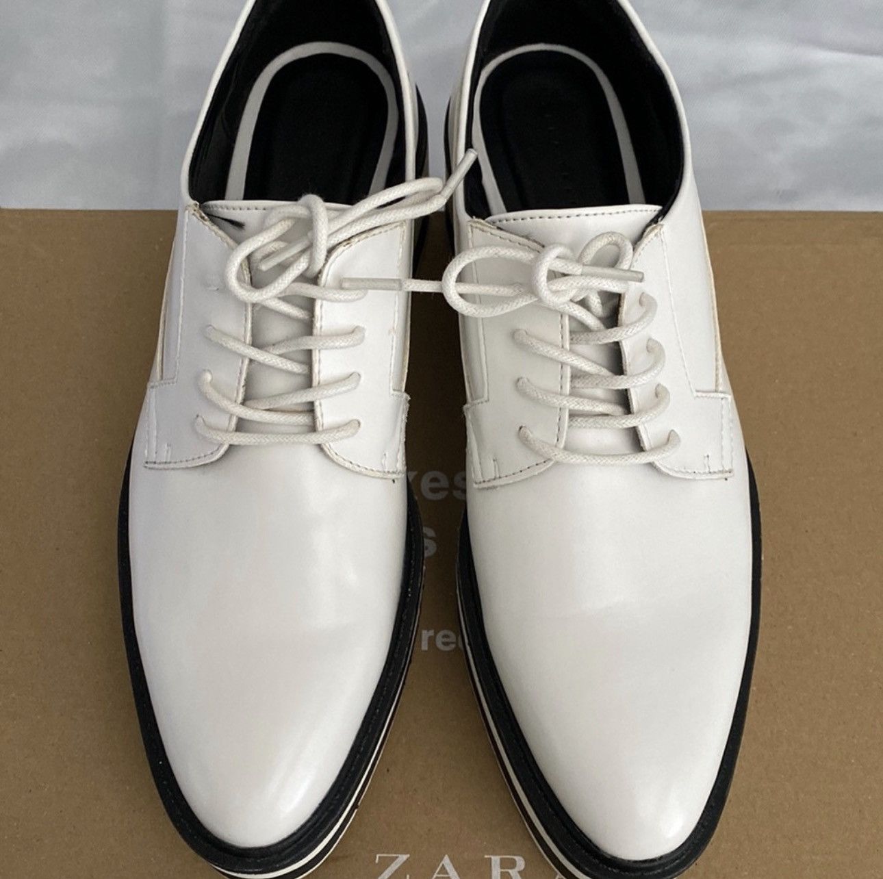 Zara Zara platform Size US 8 / IT 38 - 1 Thumbnail