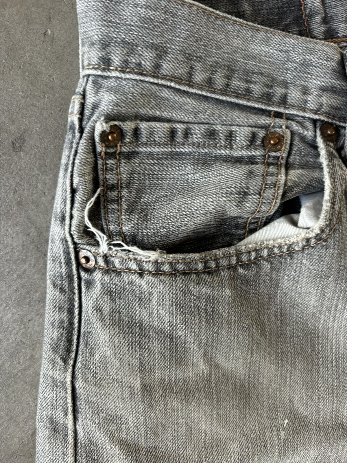 Levi's × Levi's Vintage Clothing Grey vintage 501’s Size US 34 / EU 50 - 3 Thumbnail