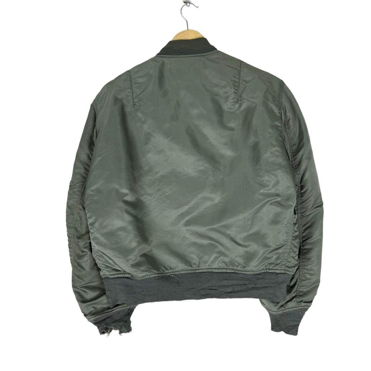 Alpha Industries ⚡️70s ALPHA INDUSTRIES FLYER MA-1 REVERSIBEL BOMBER JACKET Size US M / EU 48-50 / 2 - 9 Thumbnail