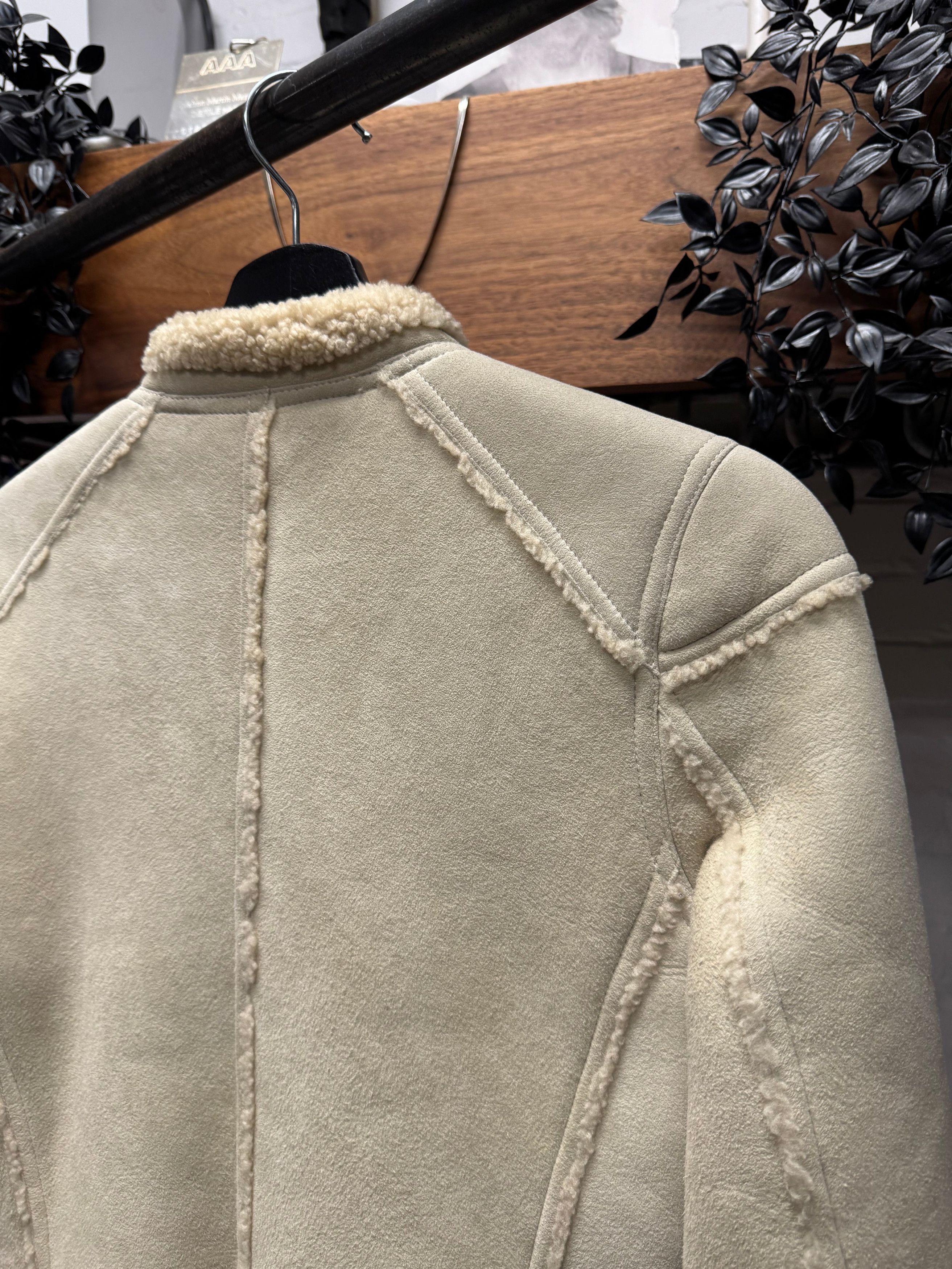 Veronique Branquinho Veronique Branquinho Suede Shearling Lined Jacket Size S / US 4 / IT 40 - 5 Thumbnail