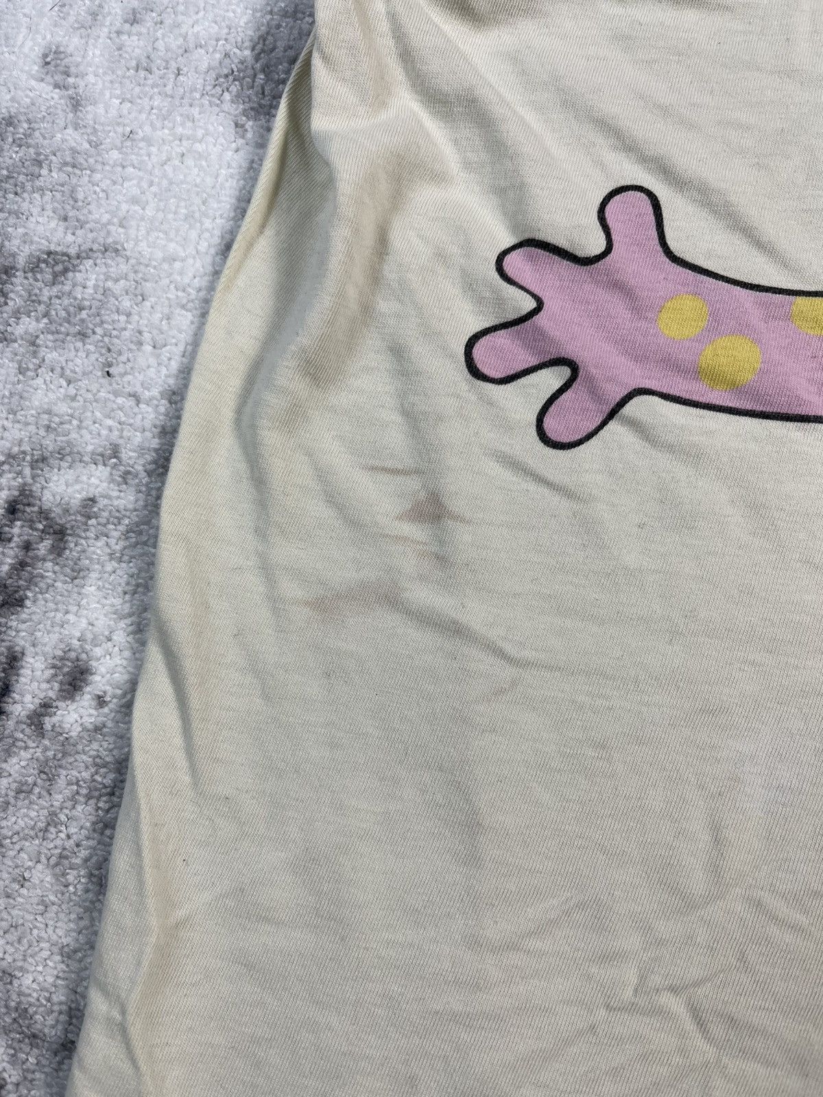 Vintage Vintage BBC Mr. Blobby Rare T Shirt 1992 TV SHOW Size L / US 10 / IT 46 - 7 Thumbnail