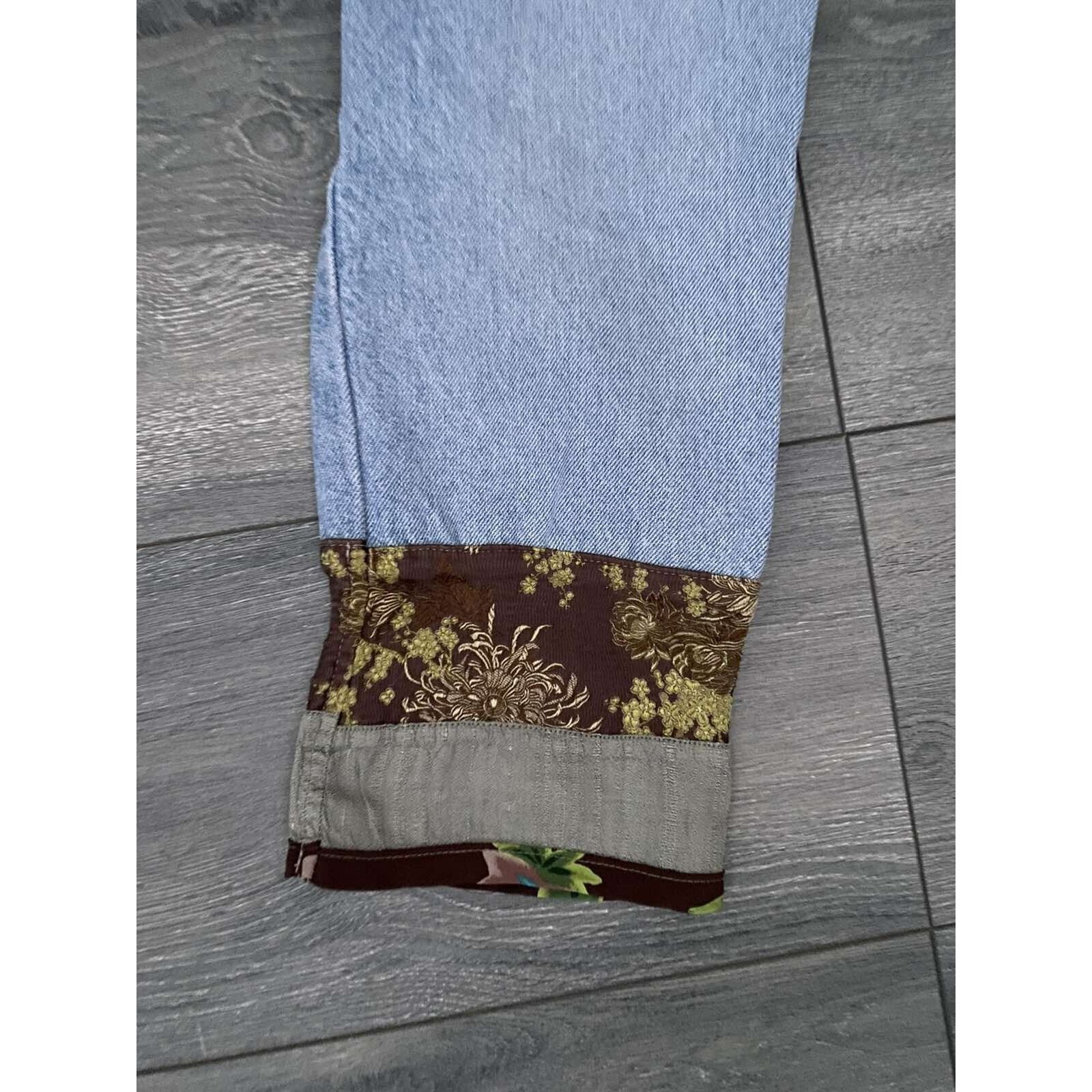 Billy Hill Billy Blues women cropped jeans patches Y2K Size 26 A000167 Size 26" / US 2 / IT 38 - 13 Thumbnail