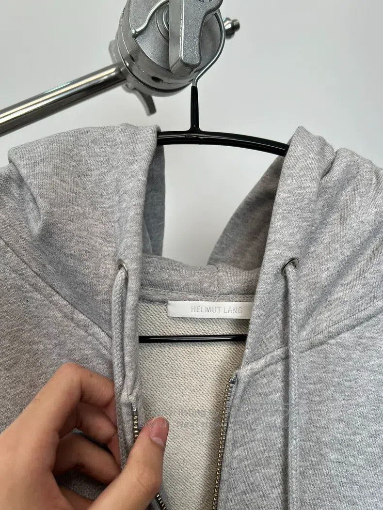 Helmut Lang HELMUT LANG Color Printed Oversized Zip-up Hoodie Size US XL / EU 56 / 4 - 5 Thumbnail