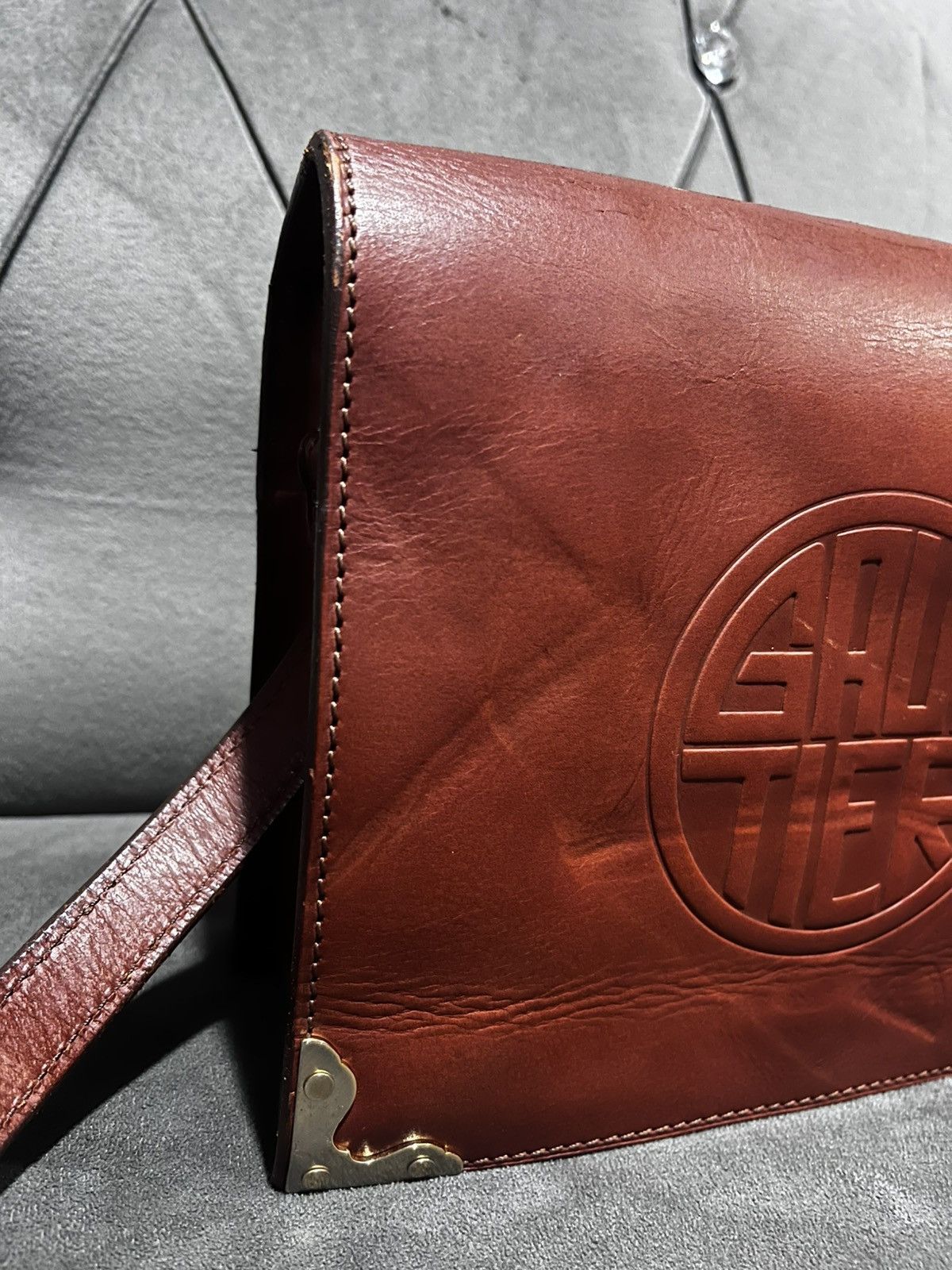 Jean Paul Gaultier Authentic JEAN PAUL GAULTIER Leathee Shoulder Bag Size ONE SIZE - 6 Thumbnail