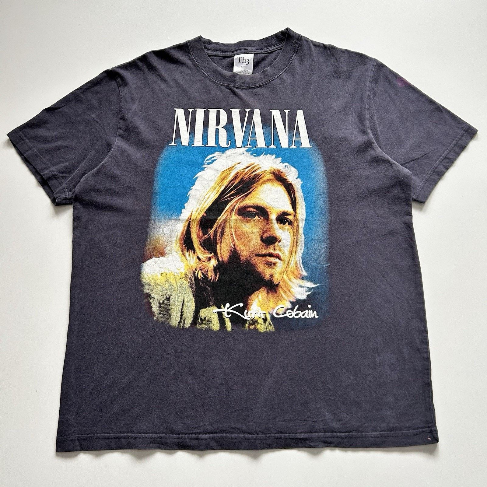 Rare Vintage 2003 Kurt Cobain Note T Shirt