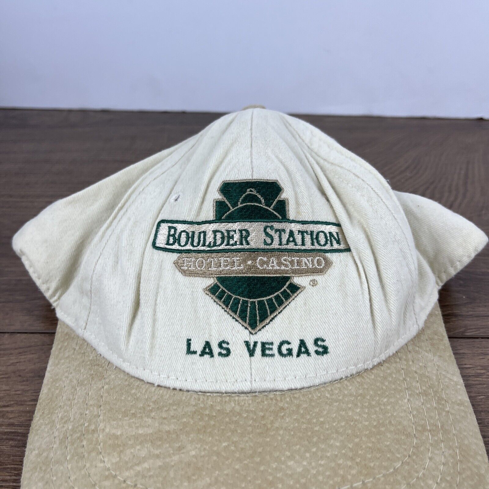 Other Boulder Station Hat Las Vegas Brown Hat Adjustable Snapback Size ONE SIZE - 6 Thumbnail