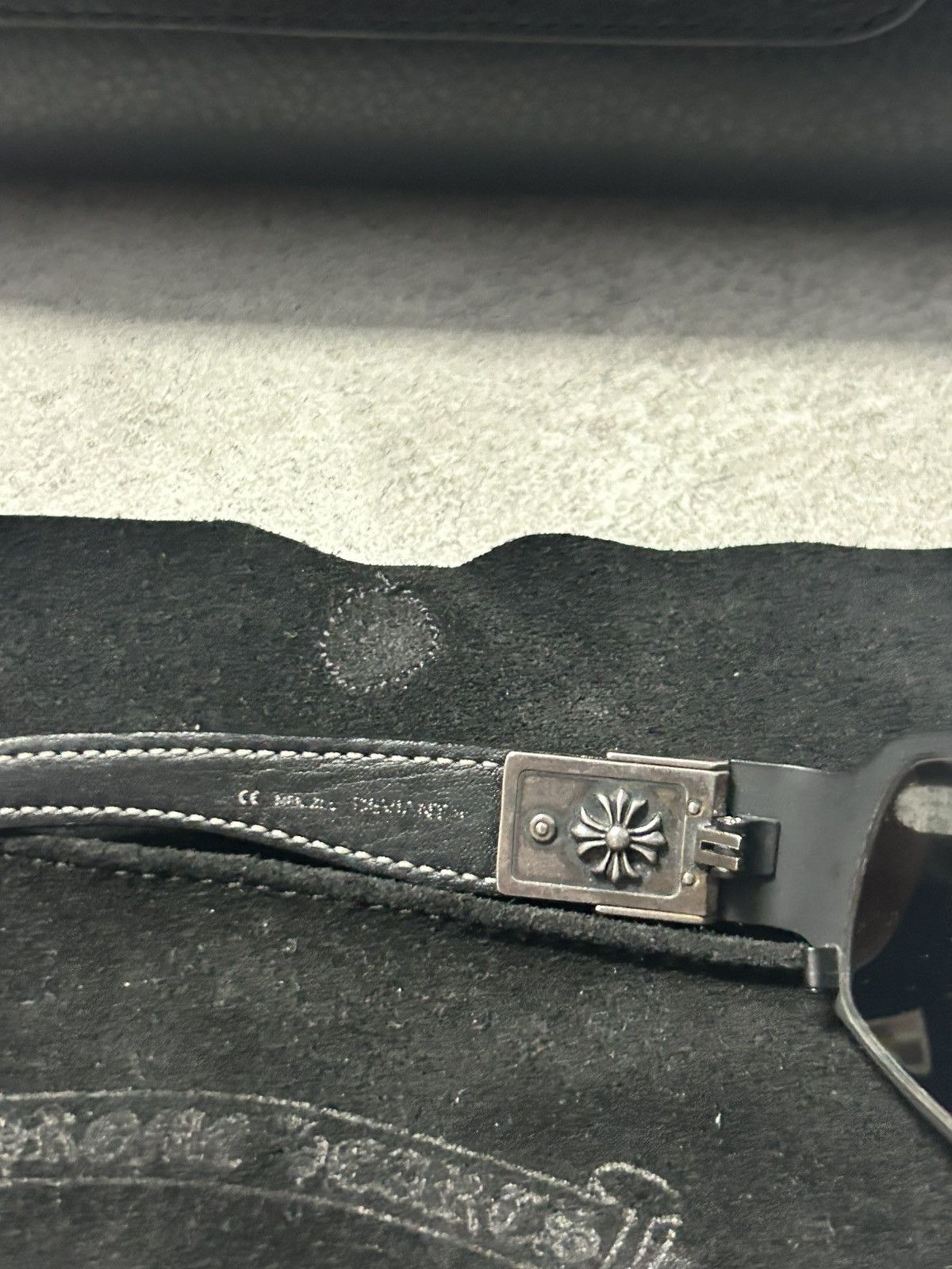 Chrome Hearts Chrome Hearts Vintage Deviant 2 Shades Black Silver Size ONE SIZE - 13 Thumbnail