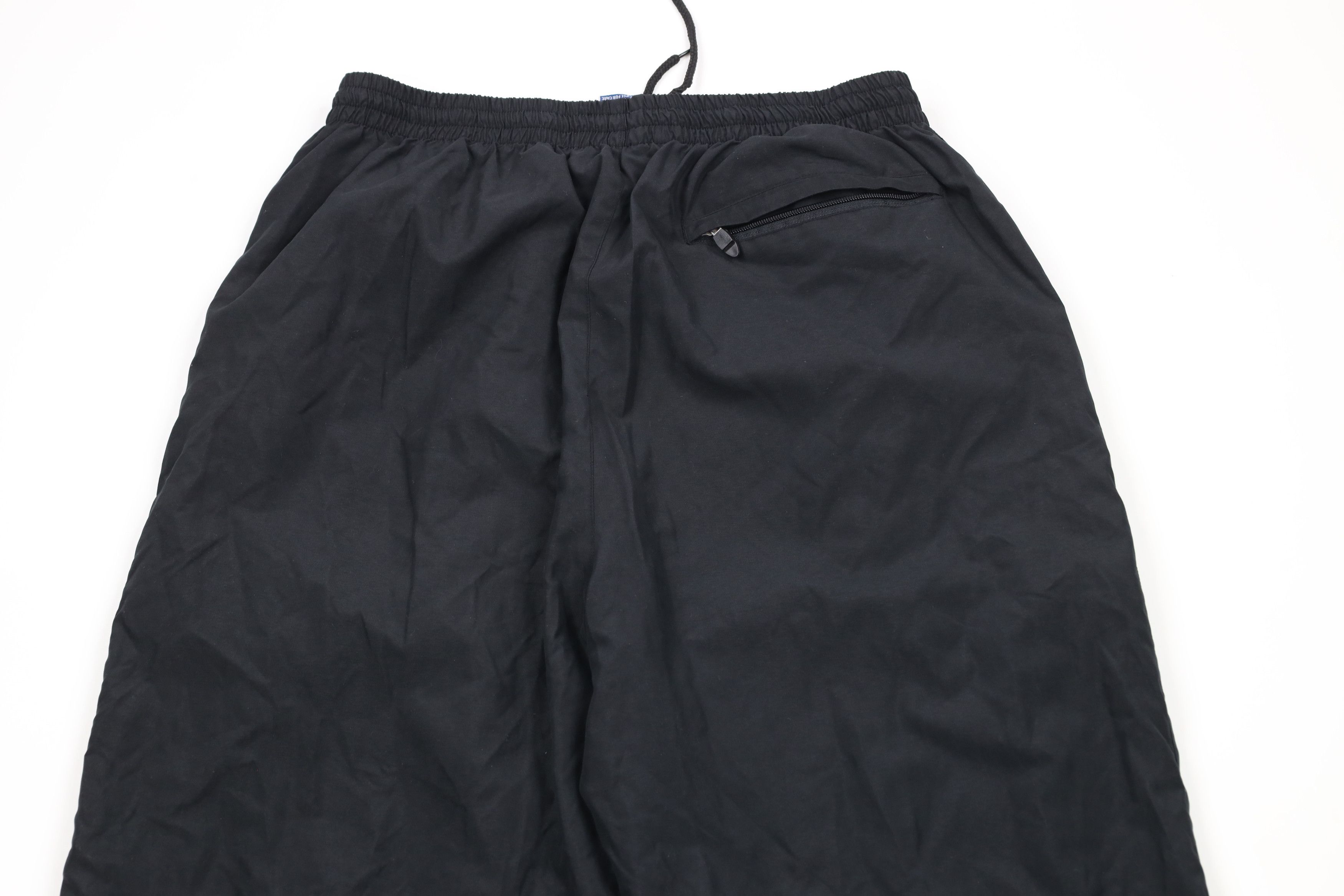 Champion × Vintage Vintage 90s Champion Classic Logo Lined Wide Leg Pants Black Size US 38 / EU 54 - 10 Thumbnail