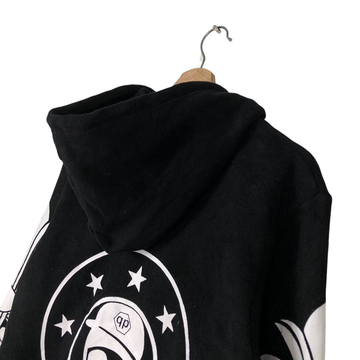 Japanese Brand 📌Vintage Hoodie Zipper Sweater Big Logo Skeleton Design Size US XL / EU 56 / 4 - 11 Thumbnail
