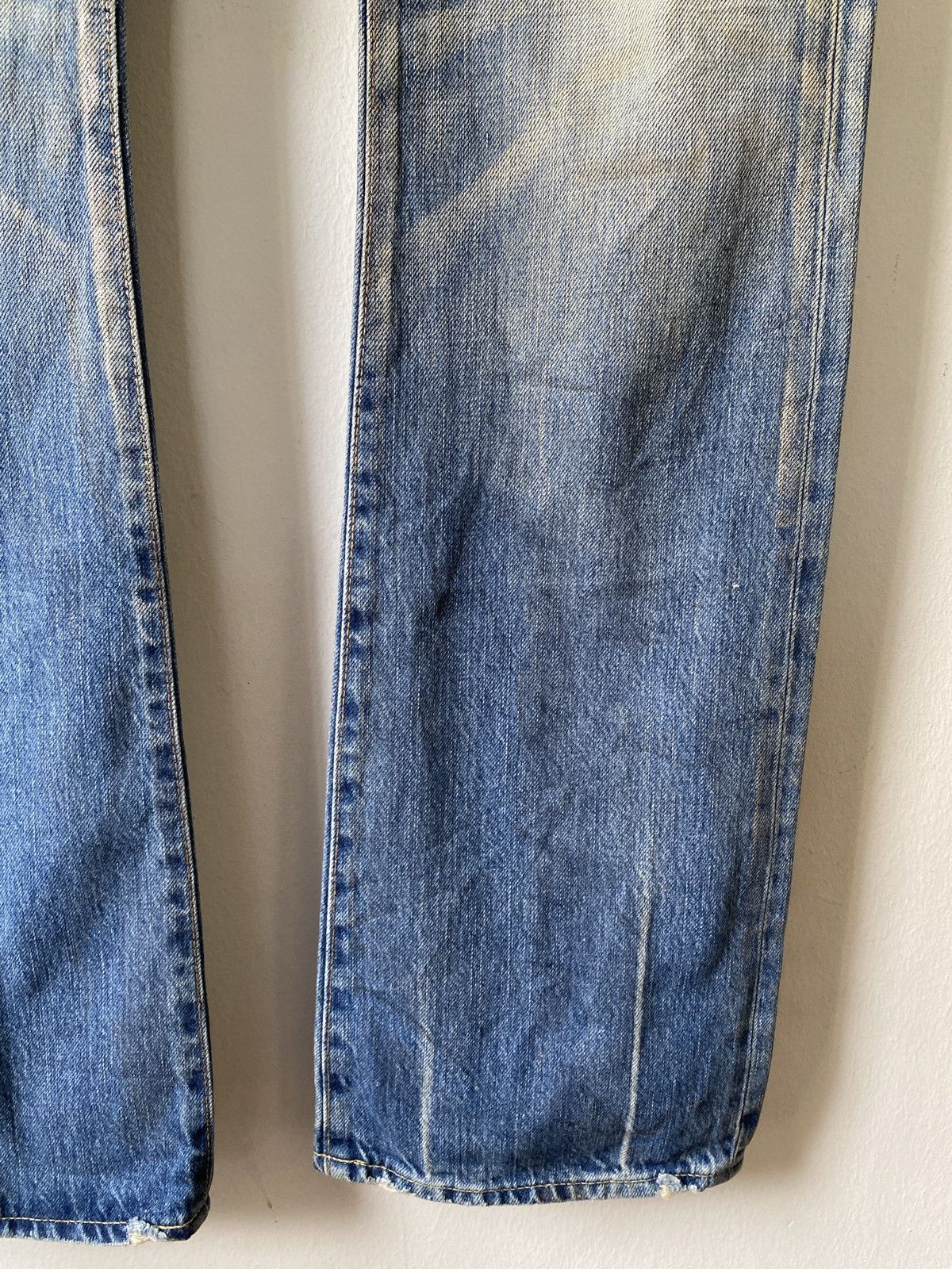 Japanese Brand Japanese Brand Rivet & Blue Flare Distressed Denim Size US 30 / EU 46 - 5 Thumbnail