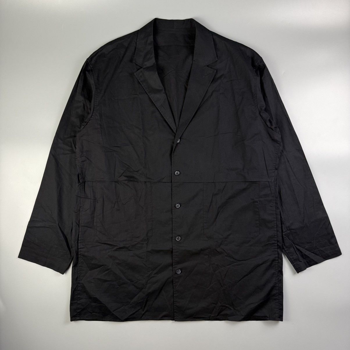 Yohji Yamamoto Yohji yamamoto - S/S20 - Oversized Tailored Shirt Jacket Size US M / EU 48-50 / 2 - 1 Thumbnail