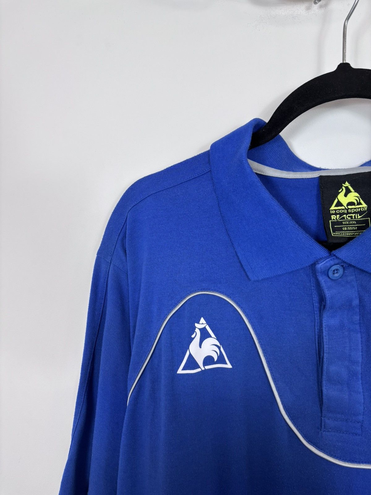 Le Coq Sportif Le Coq Sportif Everton 2009/2010 Polo Shirt Jersey Shirt Size US XXL / EU 58 / 5 - 4 Thumbnail