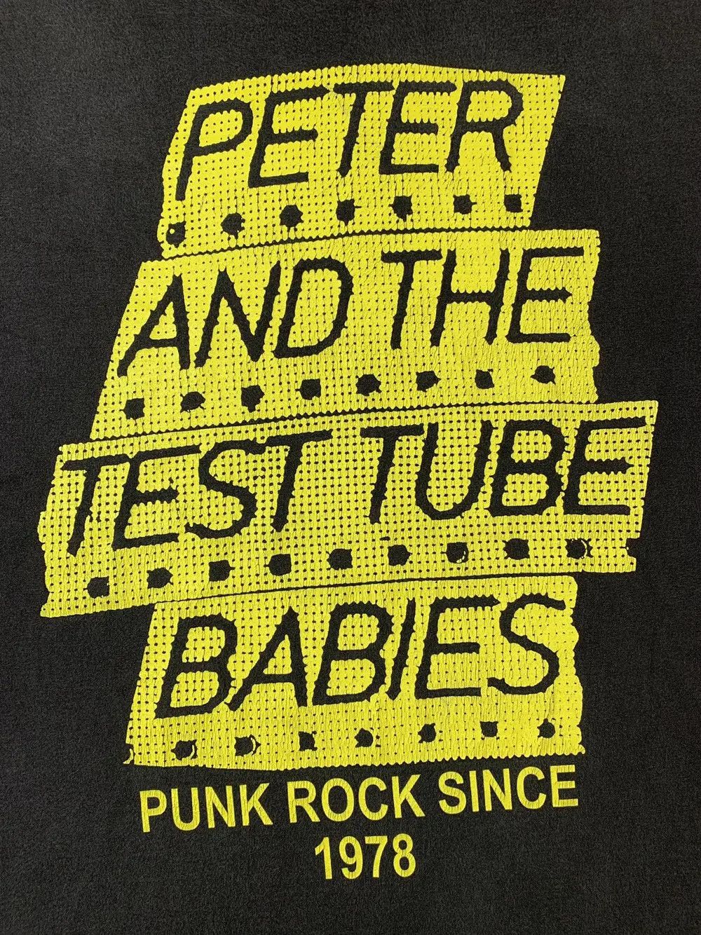 Band Tees × Vintage Vintage 00’s 2002 Peter and The Test Tube Babies T Shirt Tee Size US M / EU 48-50 / 2 - 4 Thumbnail
