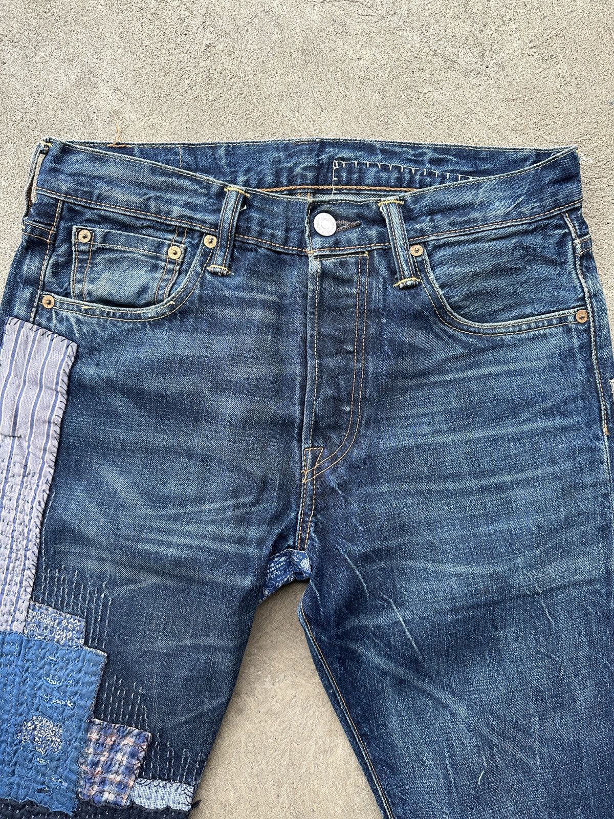 Levi's Levi’s 501 - Sashiko/Boro Patchwork Denim Size US 30 / EU 46 - 4 Thumbnail