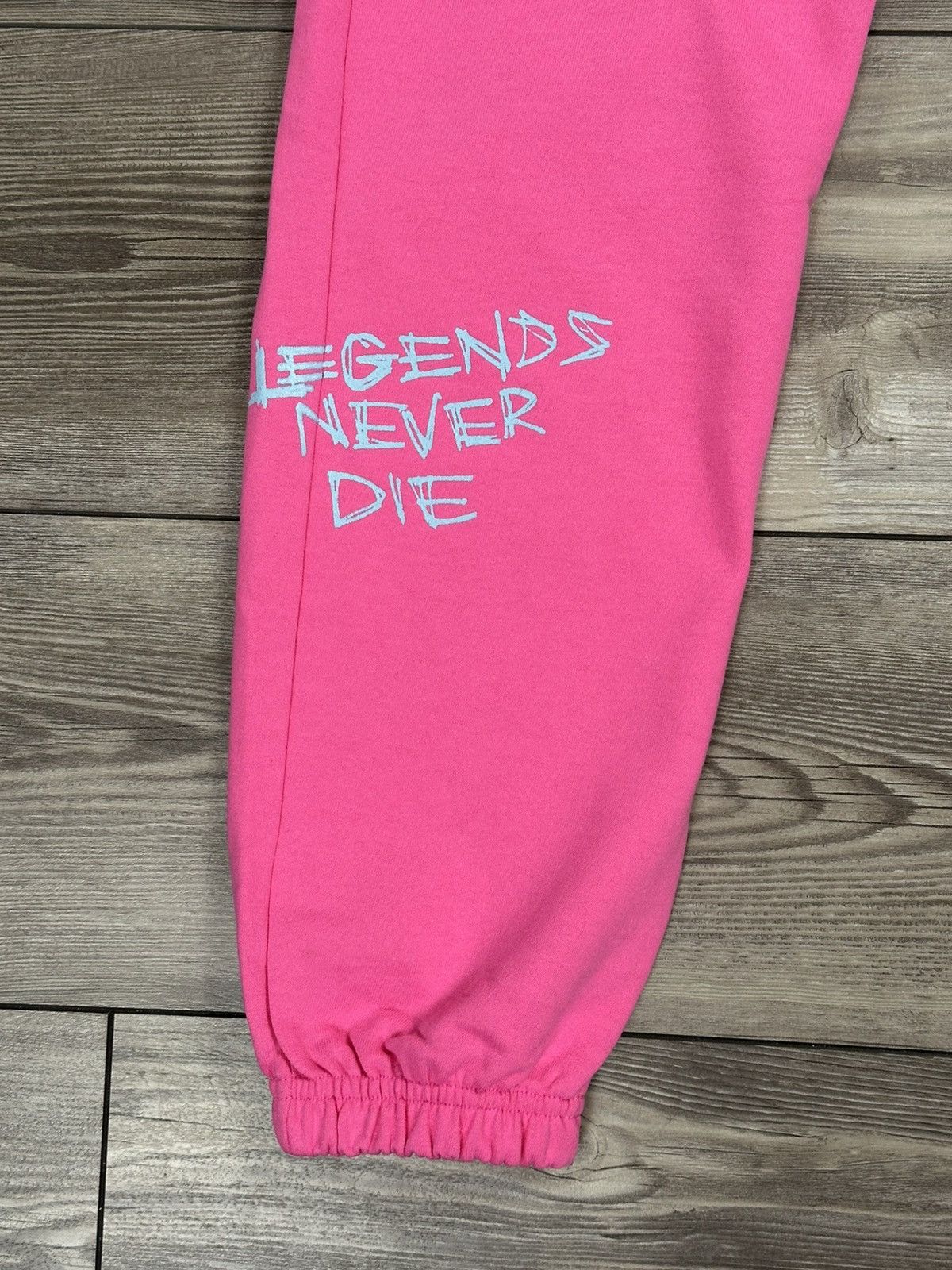 999 Club × Vlone Juice Wrld x Vlone Legends Never Die Sweatpants Size US 26 / EU 42 - 3 Thumbnail