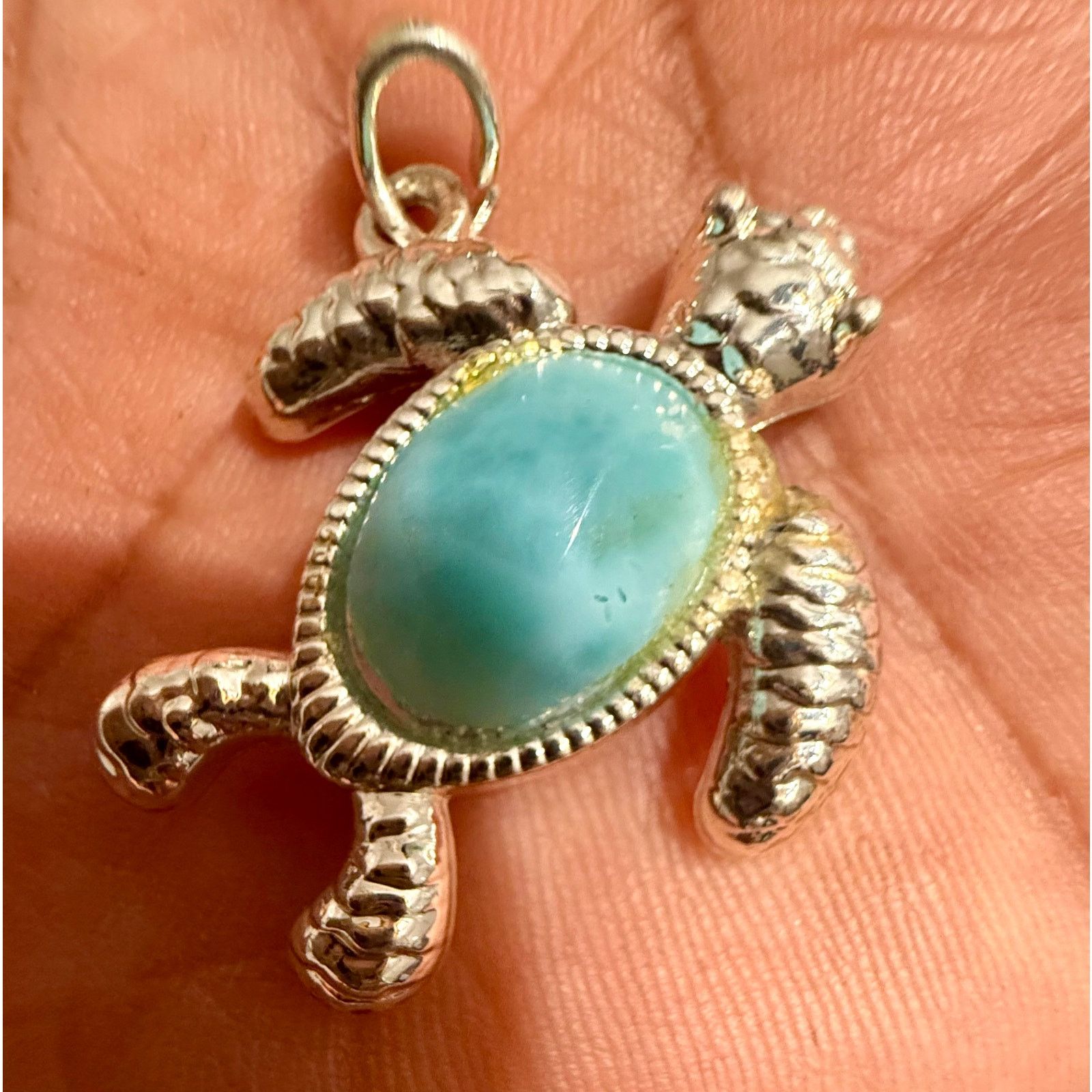 Other Vintage turtle Sterling Silver 925 Pendant Charm Authentic Size ONE SIZE - 1 Thumbnail