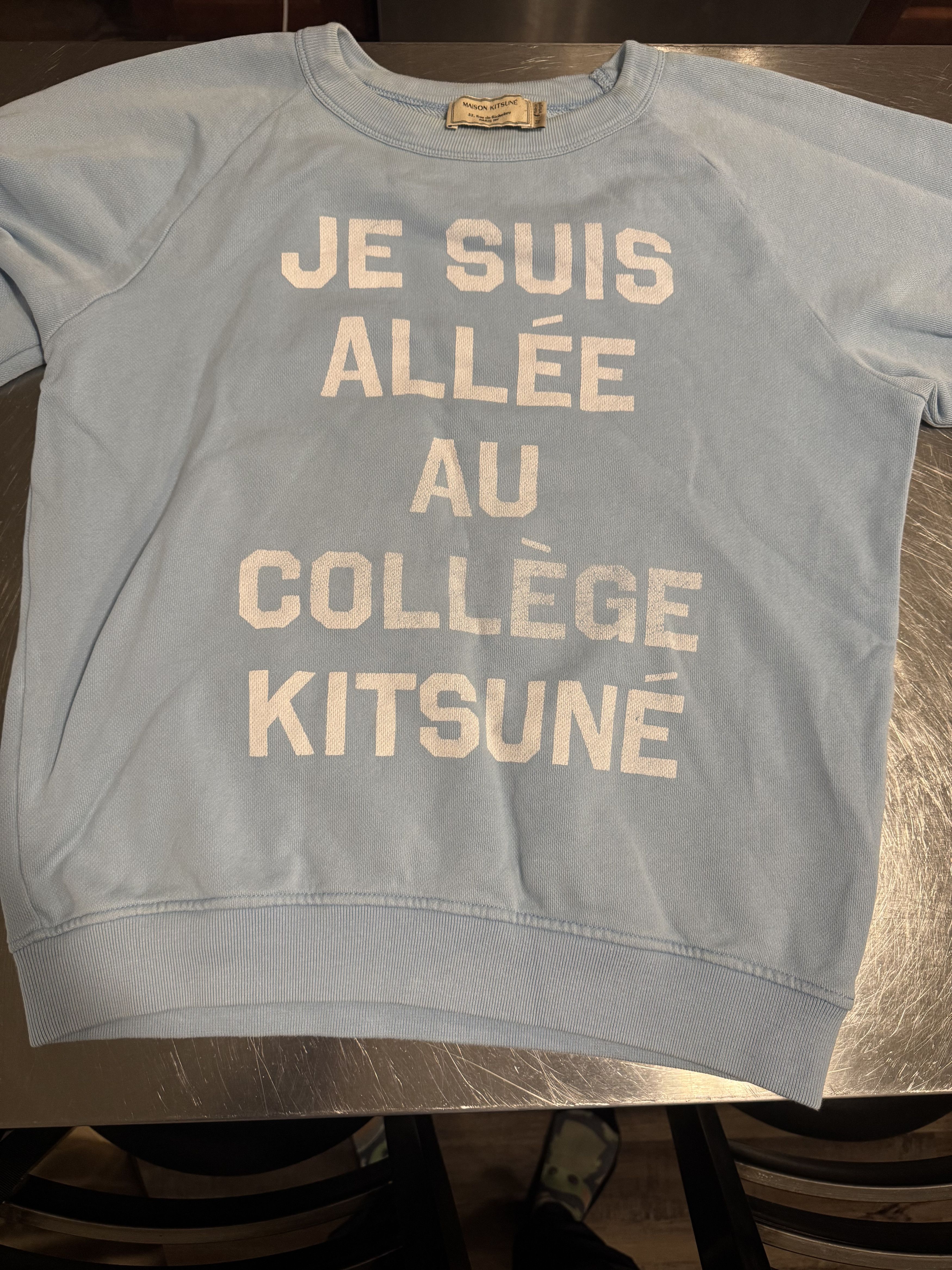 Maison Kitsune Kitsune College Sweatshirt Size M / US 6-8 / IT 42-44 - 3 Thumbnail