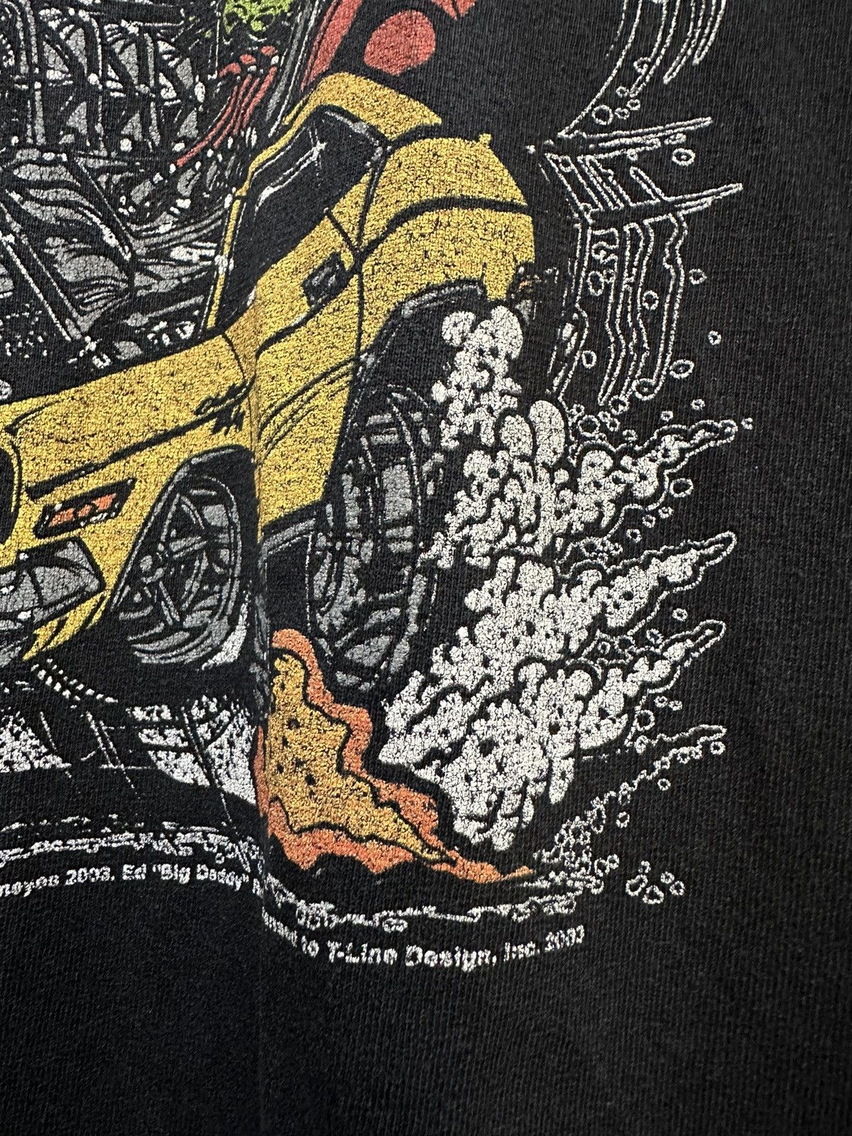 Girl Skateboards × Vintage Vintage King Fink Big Daddy Rat Fink Faded Tee Size US L / EU 52-54 / 3 - 3 Thumbnail